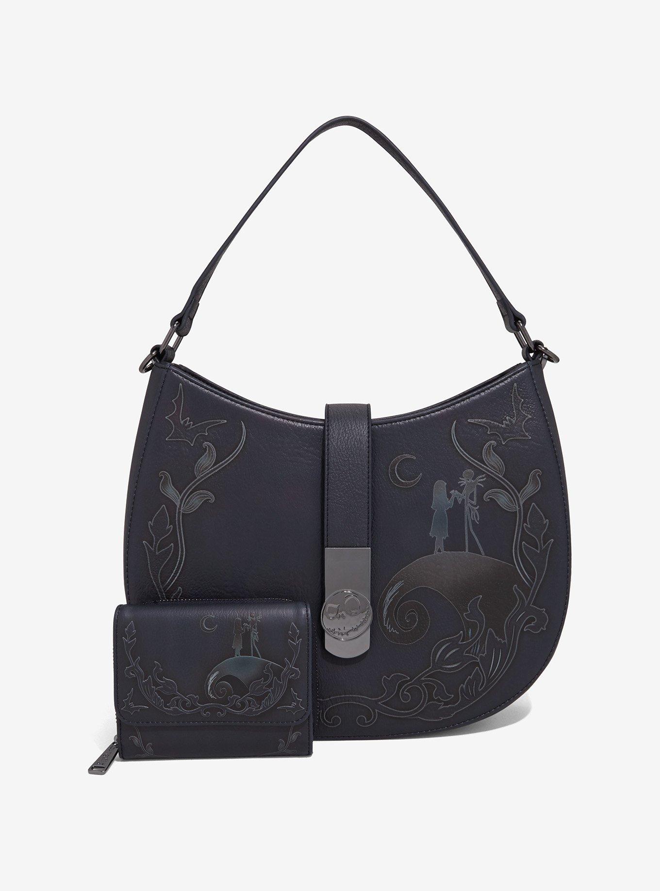 Loungefly Disney The Nightmare Before Christmas Jack & Sally Scene Tonal Wallet - BoxLunch Exclusive, , alternate