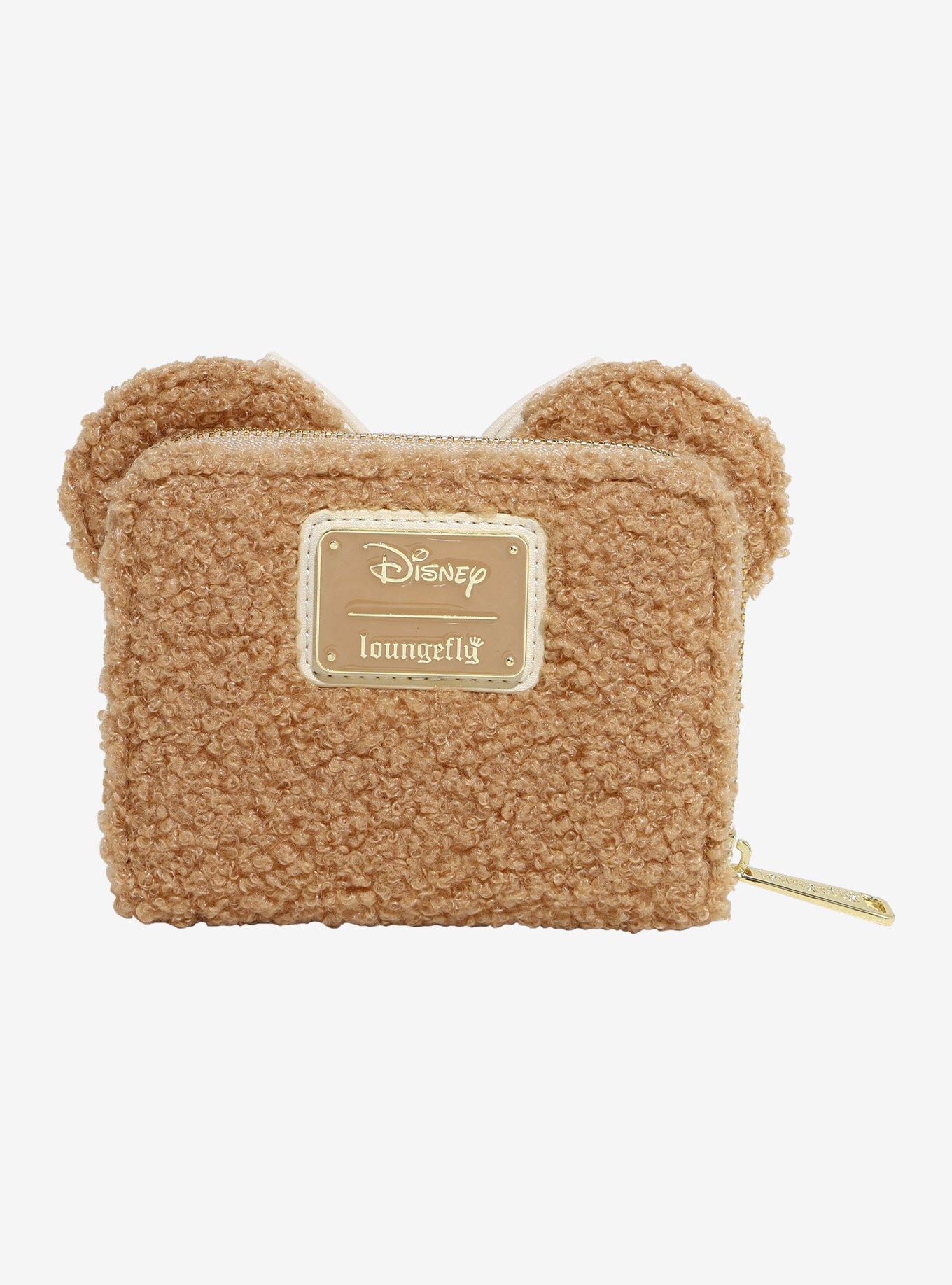 Loungefly Disney Minnie Mouse Sherpa Wallet — BoxLunch Exclusive, , hi-res