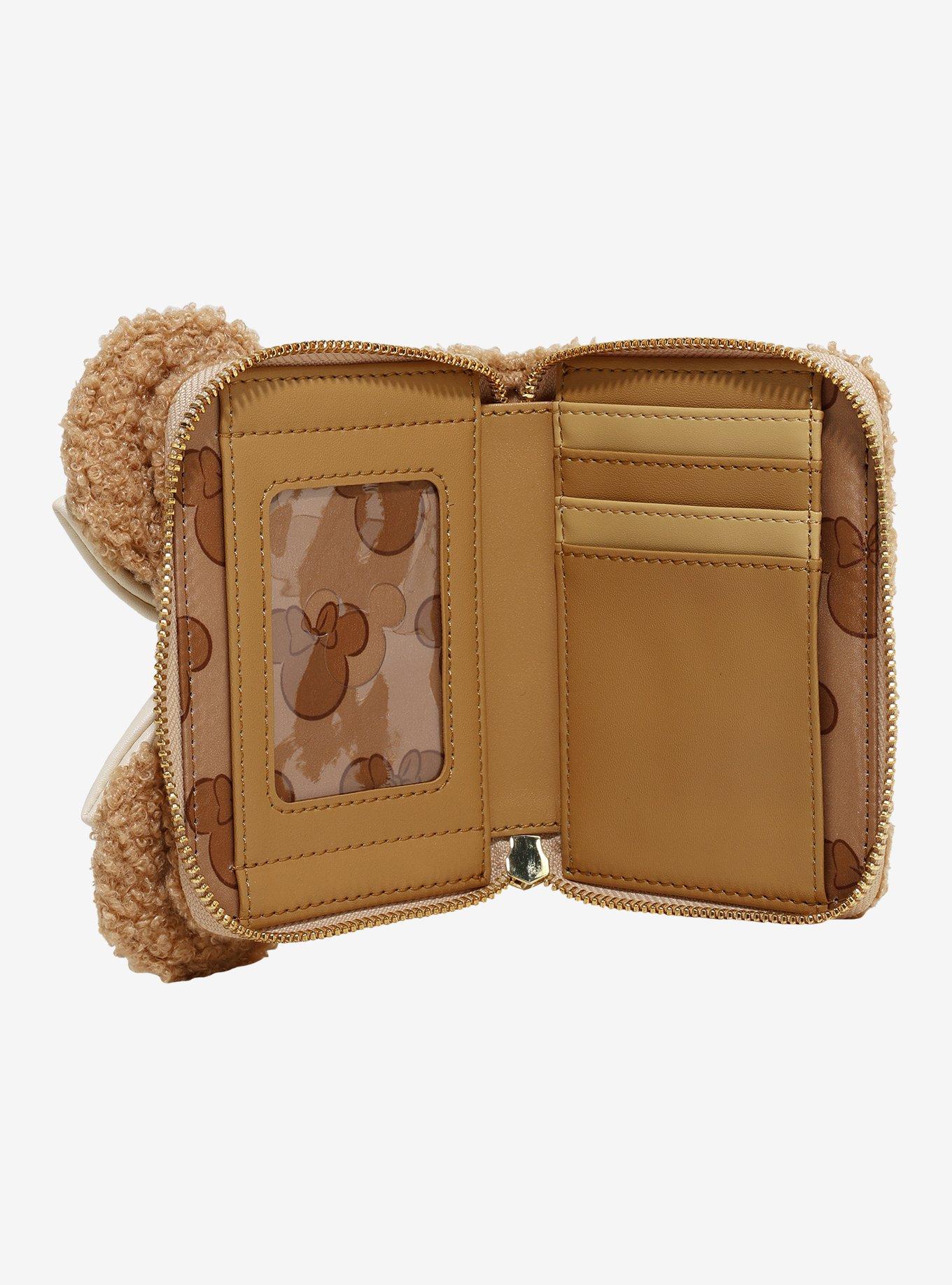 Loungefly Disney Minnie Mouse Sherpa Wallet — BoxLunch Exclusive