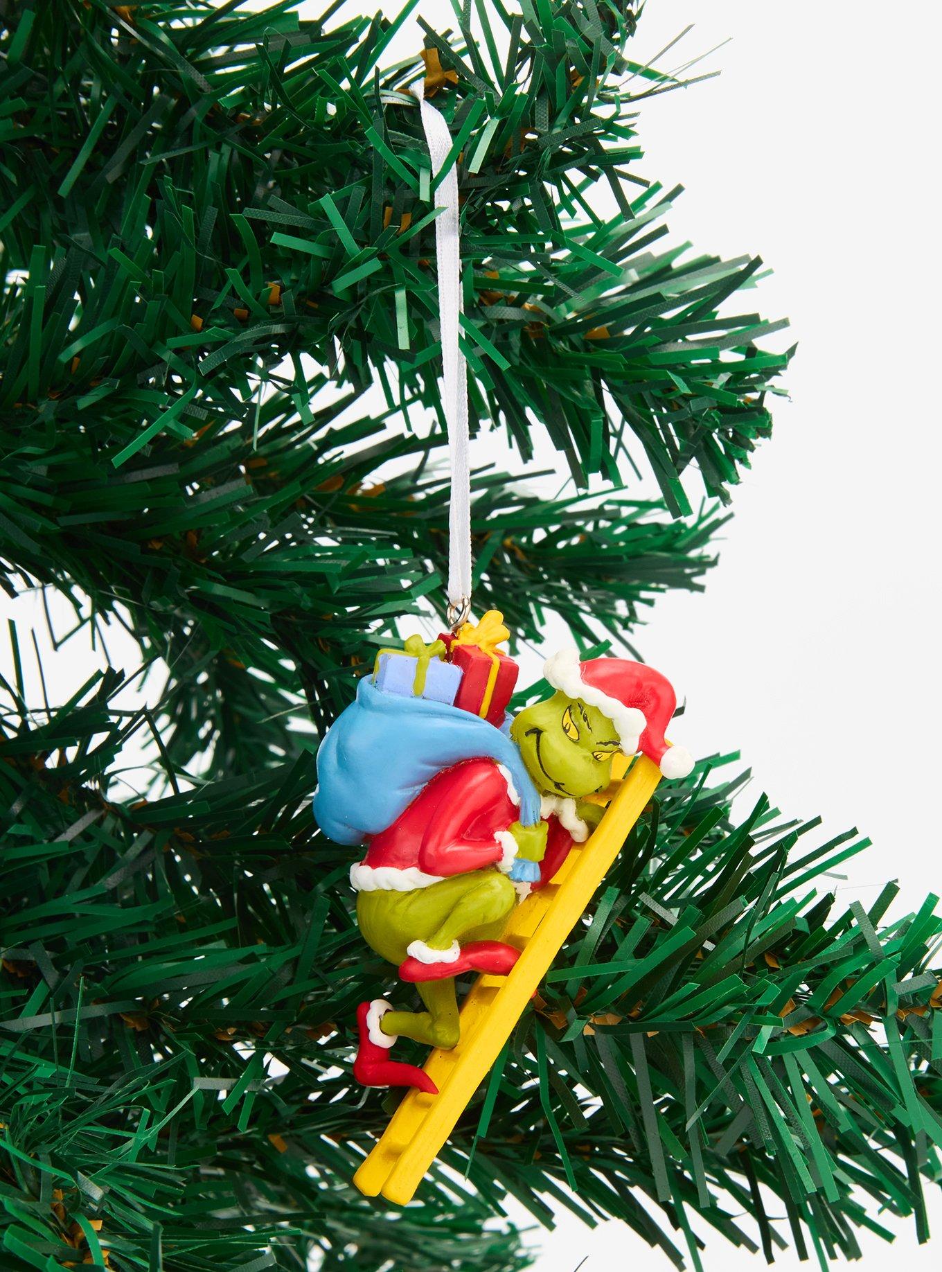 Hallmark Dr. Seuss How The Grinch Stole Christmas The Grinch Figural Ornament, , hi-res