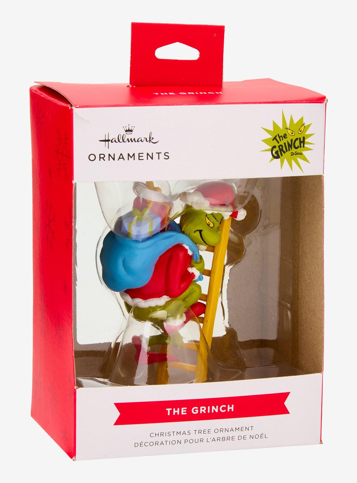Hallmark Dr. Seuss How The Grinch Stole Christmas The Grinch Figural Ornament, , alternate