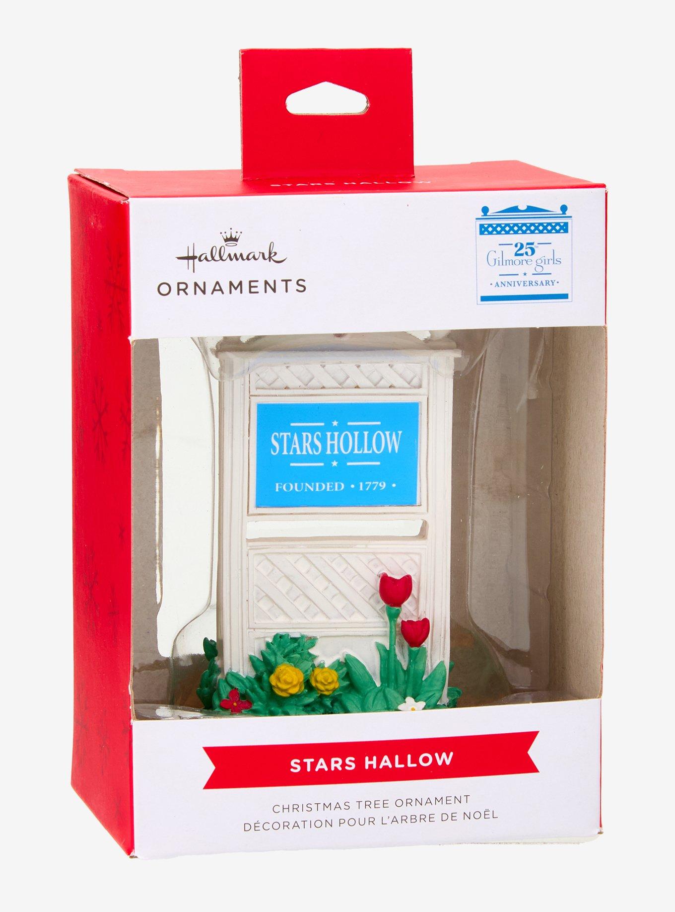 Hallmark Gilmore Girls Stars Hollow Sign Figural Ornament, , alternate