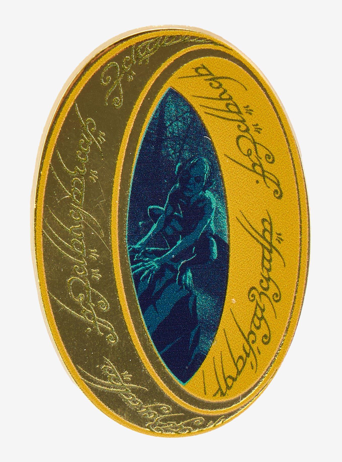 The Lord Of The Rings One Ring Enamel Pin Her Universe Exclusive, , hi-res