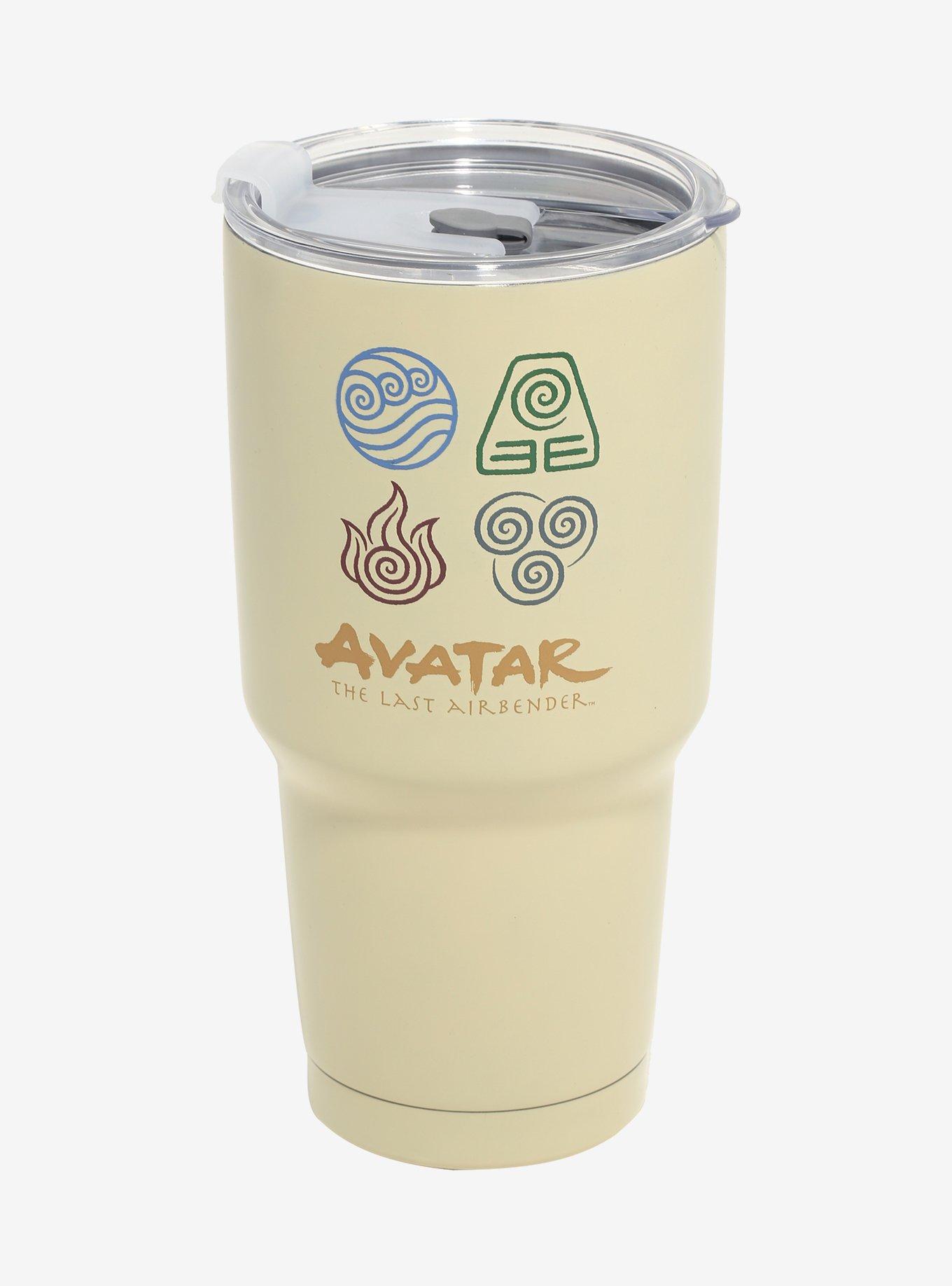 Avatar: The Last Airbender Element Symbols Tumbler - BoxLunch Exclusive, , hi-res