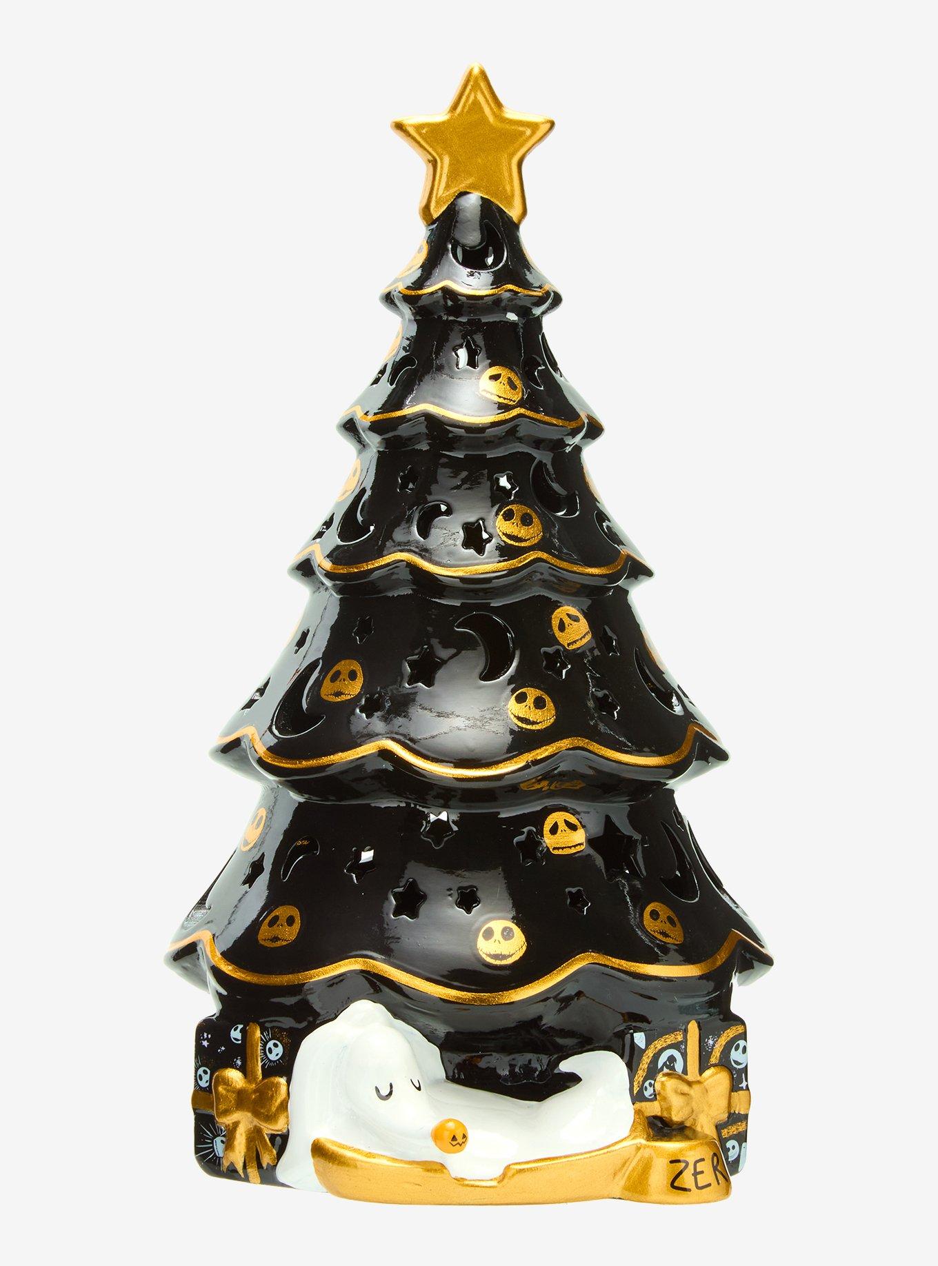 Disney The Nightmare Before Christmas Zero Ceramic Light-Up Tree— BoxLunch Exclusive, , hi-res