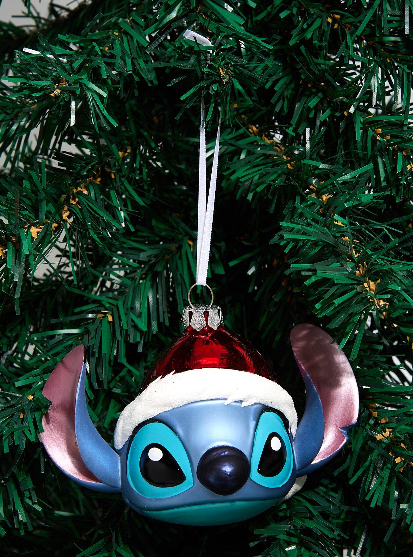 Disney Lilo & Stitch Santa Stitch Figural Ornament, , hi-res