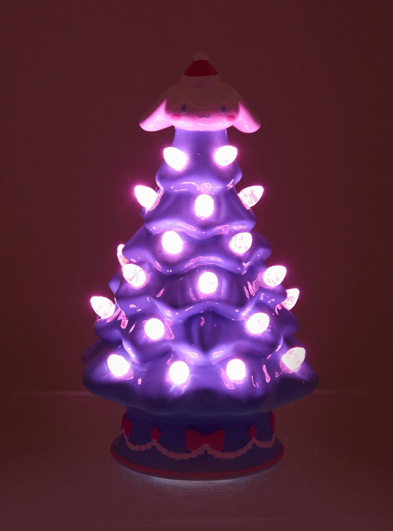Sanrio Cinnamoroll Blue Light-Up Mini Christmas Tree Figure - BoxLunch Exclusive, , hi-res