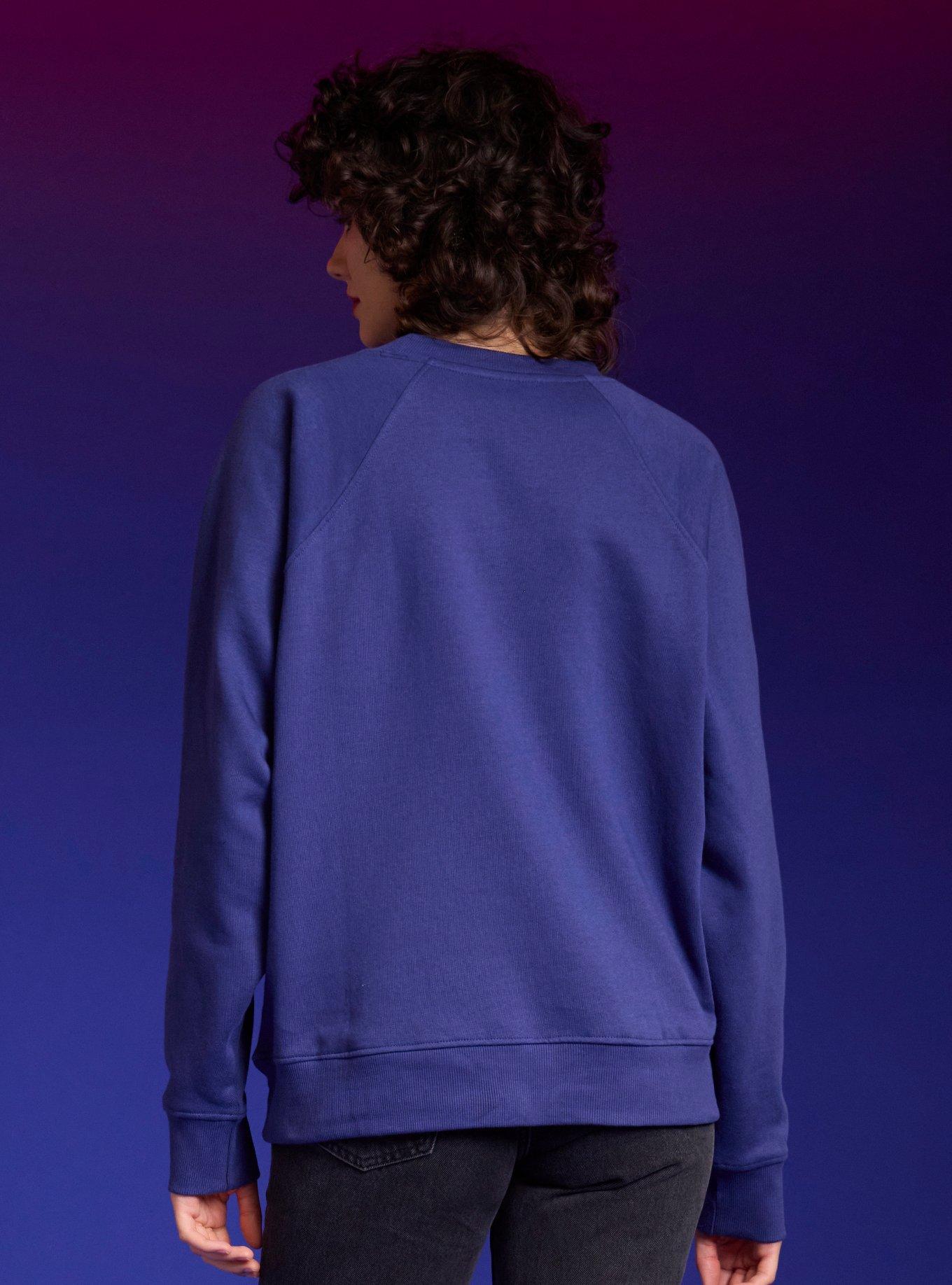 Stranger Things Beam Me Up Sweatshirt, BLUE  WHITE, alternate - view 3