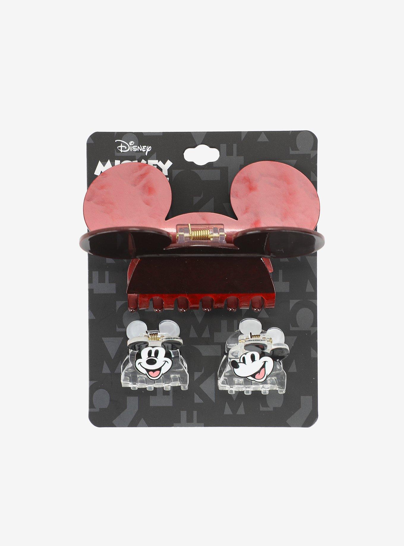 Disney Mickey Mouse Figural Claw Hair Clip Set, , hi-res
