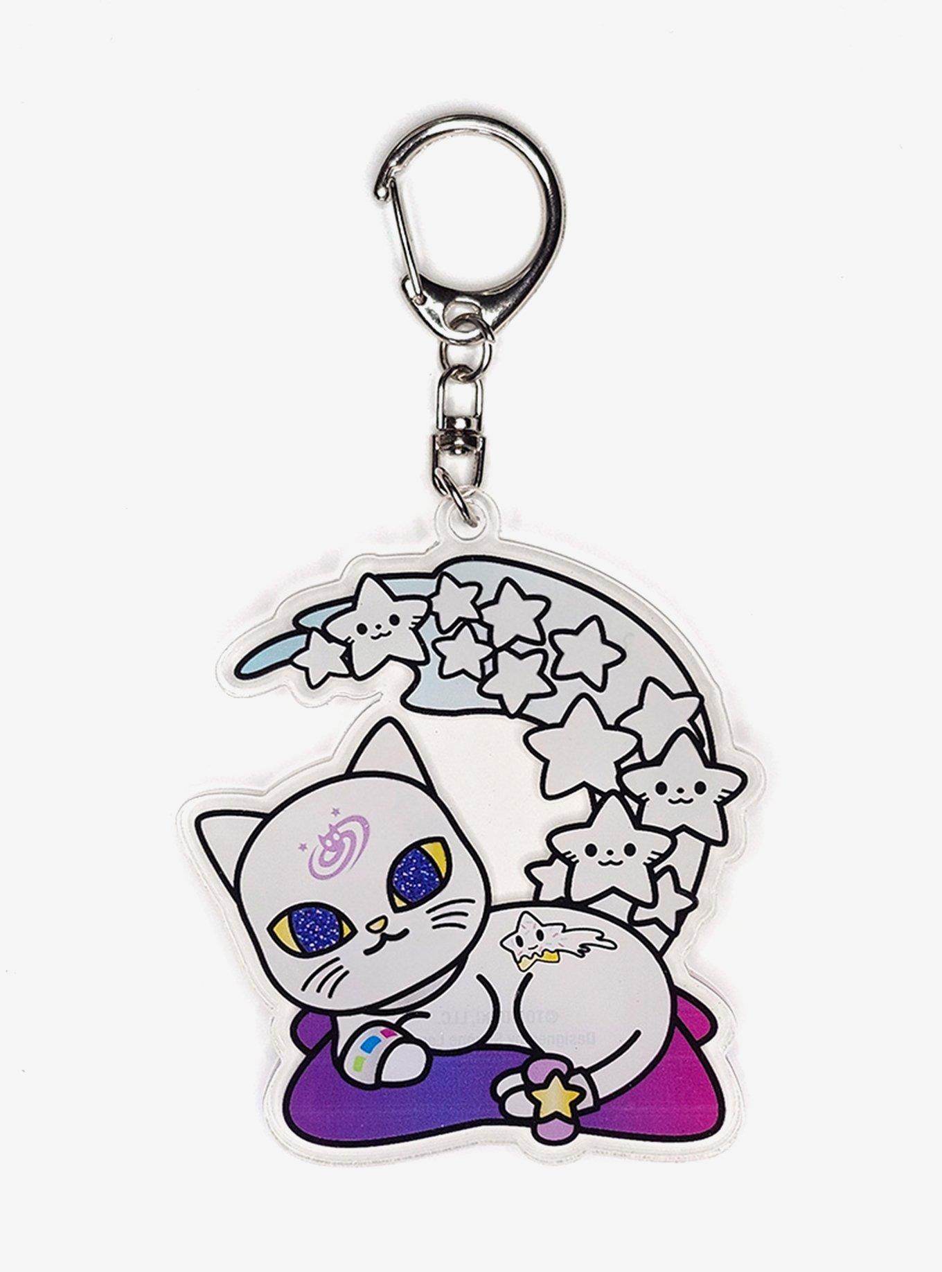 tokidoki Galactic Cats Blind Box Acrylic Keychain, , hi-res