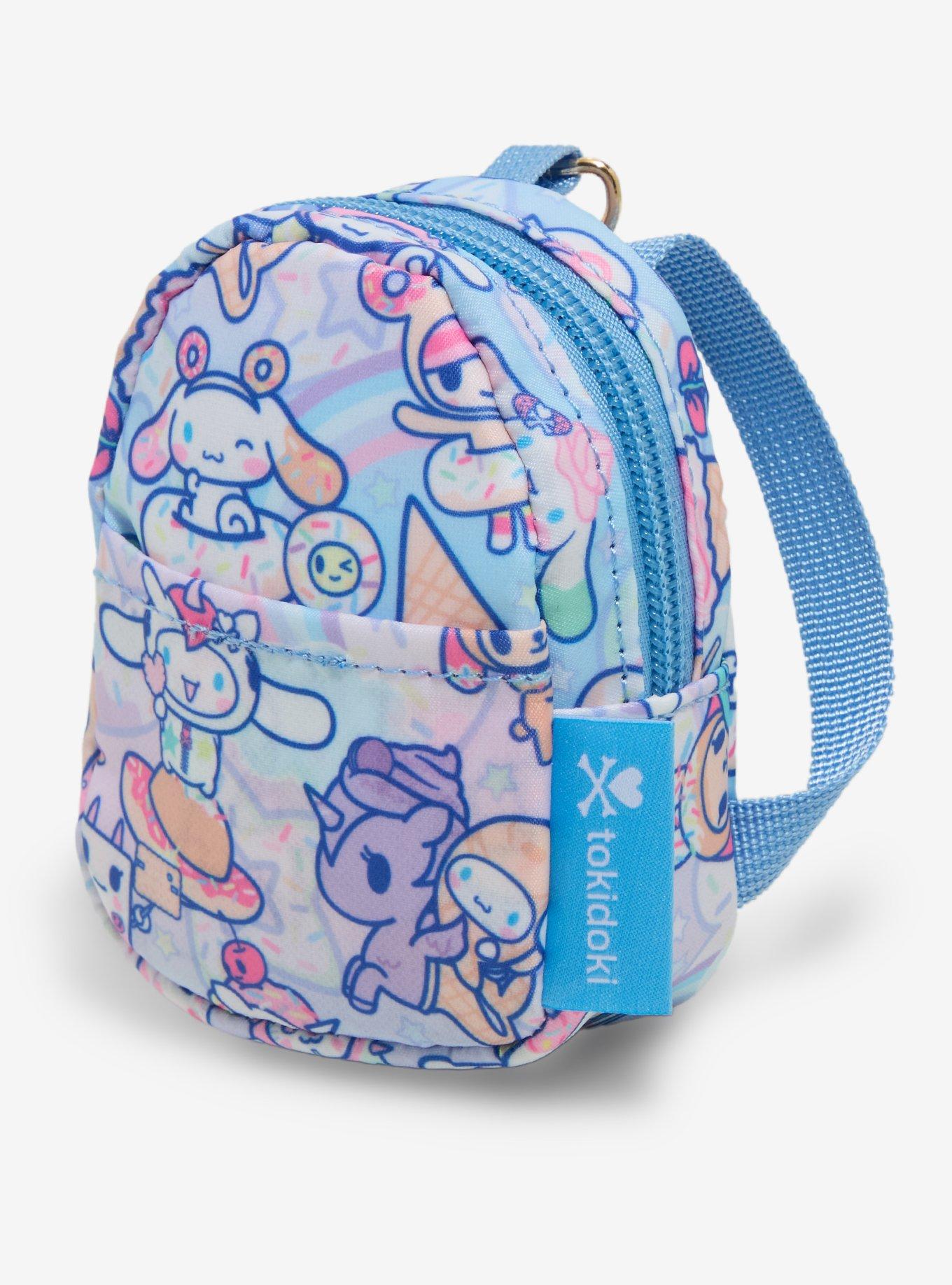 tokidoki Sanrio Cinnamoroll Sweet Treats Mini Backpack Keychain, , hi-res