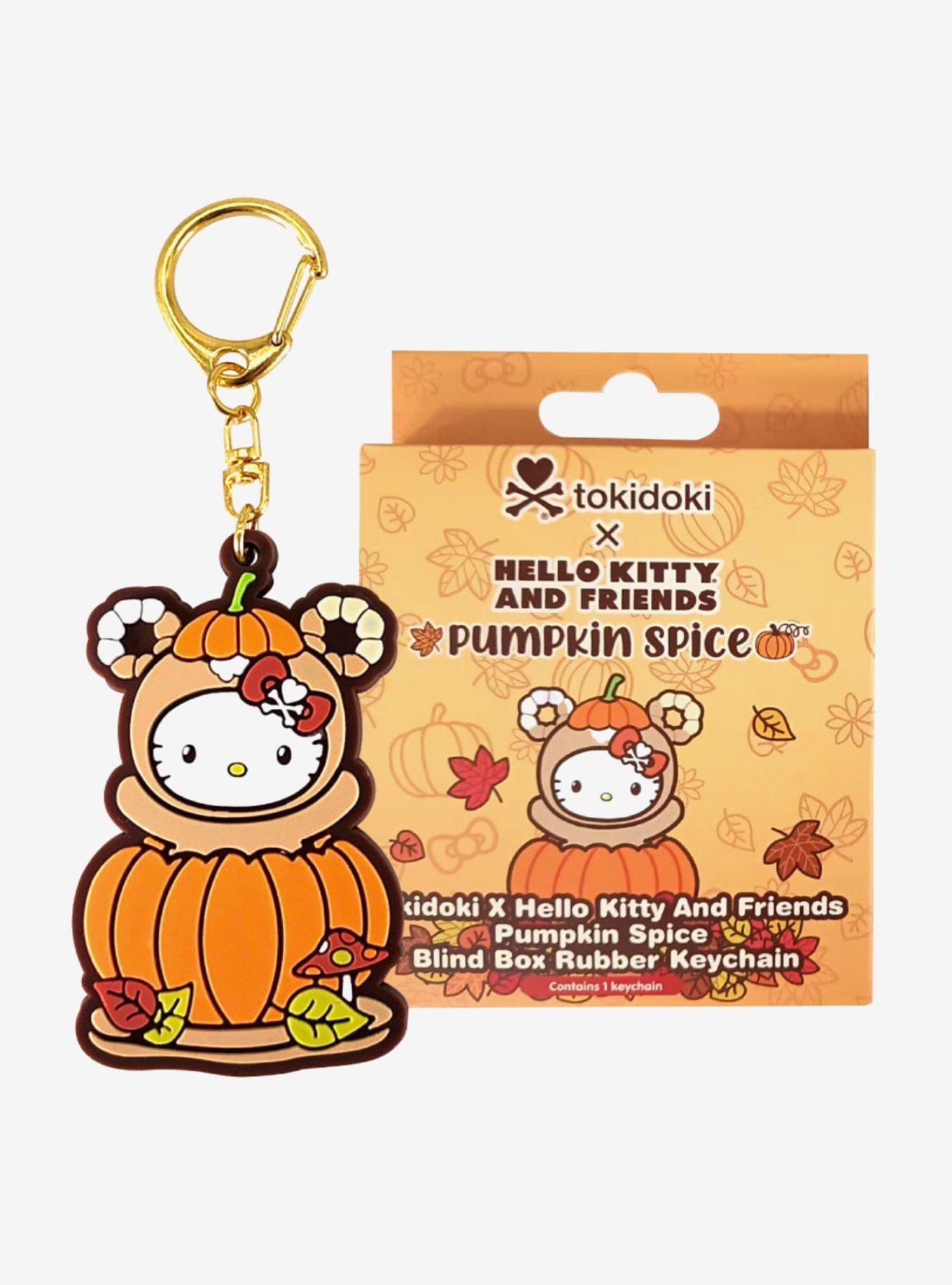 tokidoki Sanrio Hello Kitty & Friends Pumpkin Spice Blind Box Keychain, , hi-res
