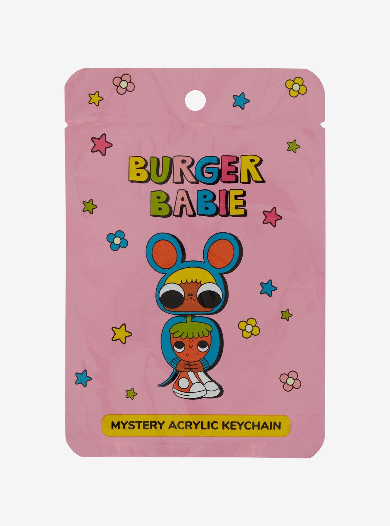 Burger Babie Blind Bag Keychain - BoxLunch Exclusive, , alternate