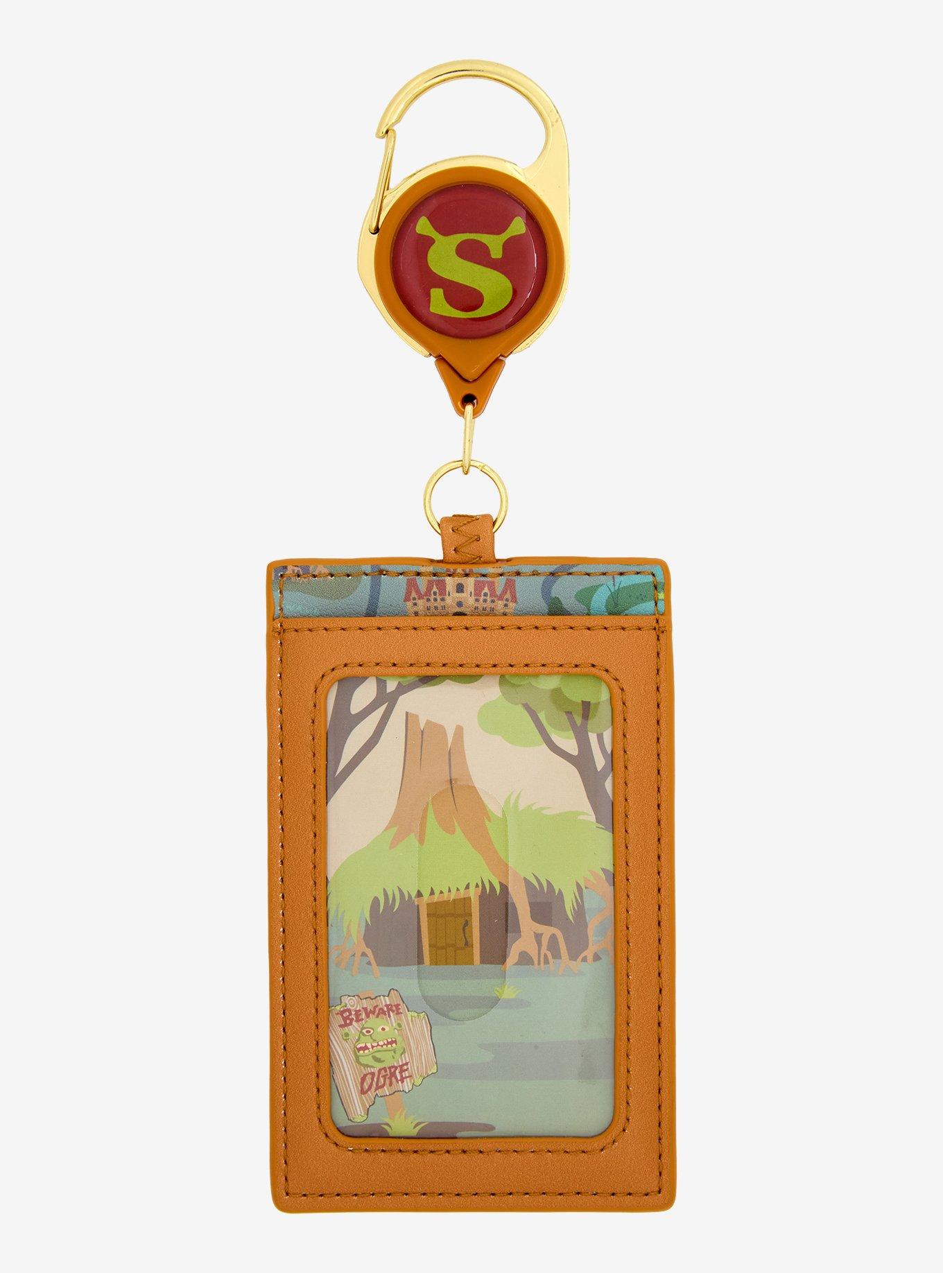 Loungefly DreamWorks Shrek Beware of Ogre Retractable Lanyard - BoxLunch Exclusive, , hi-res