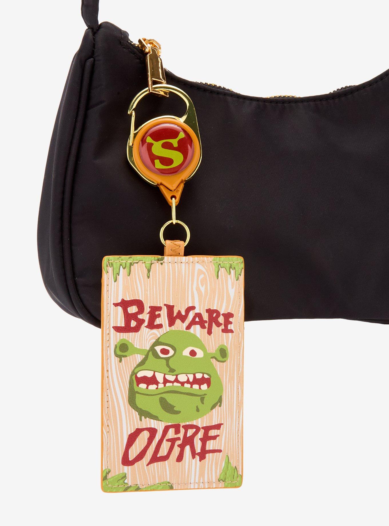 Loungefly DreamWorks Shrek Beware of Ogre Retractable Lanyard - BoxLunch Exclusive, , alternate