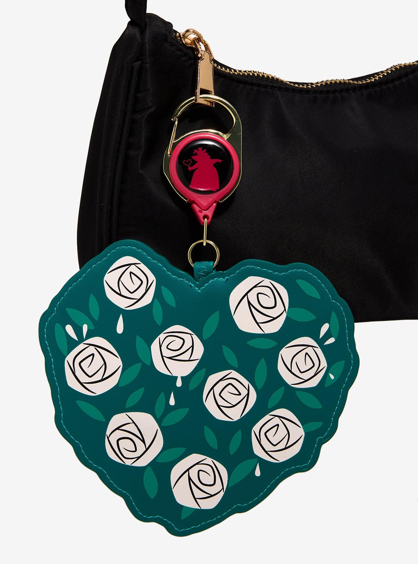 Disney Alice in Wonderland Rose Bush Retractable Lanyard