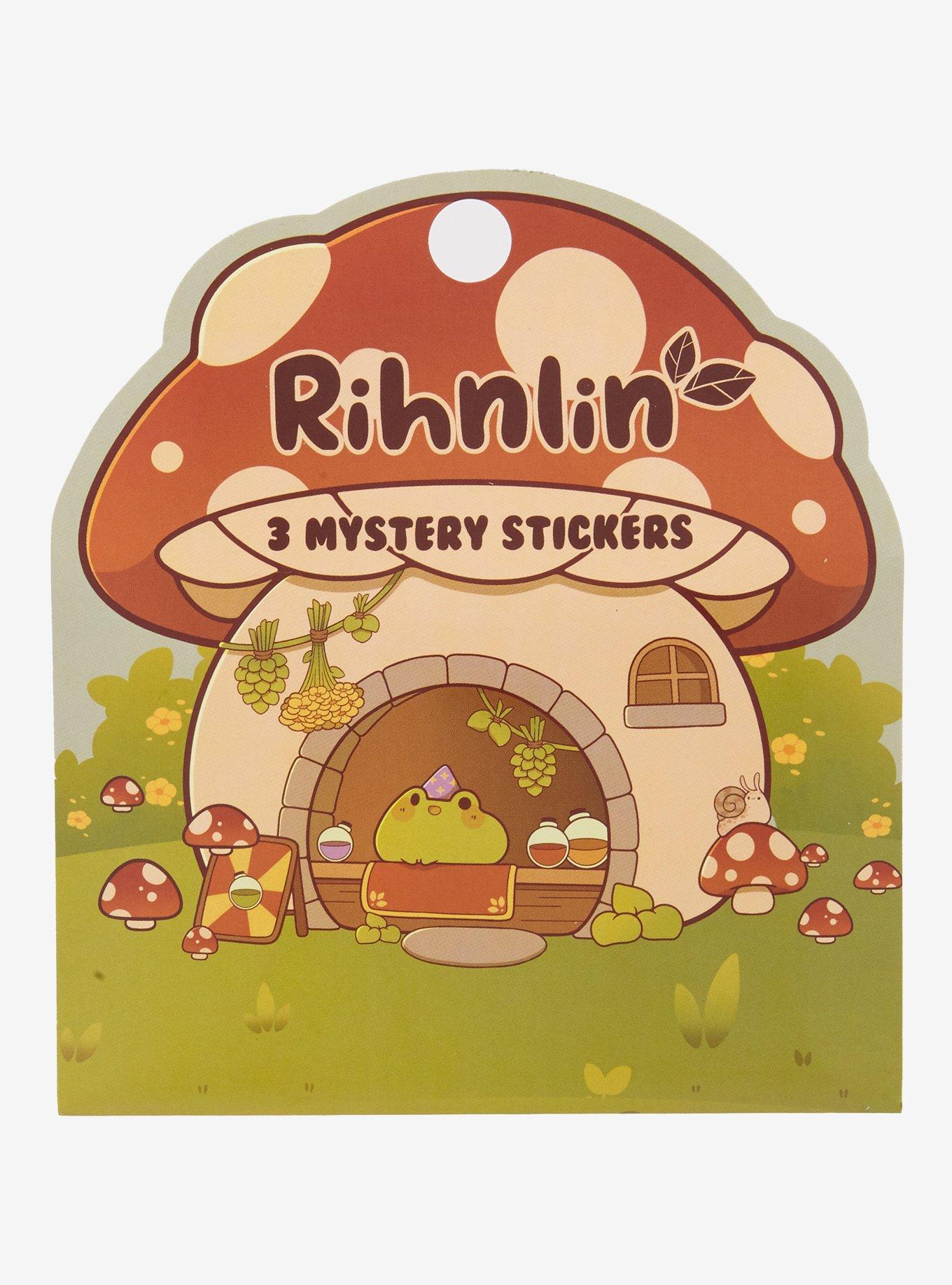 Rihnlin Forest Critters Mystery Sticker Set, , alternate