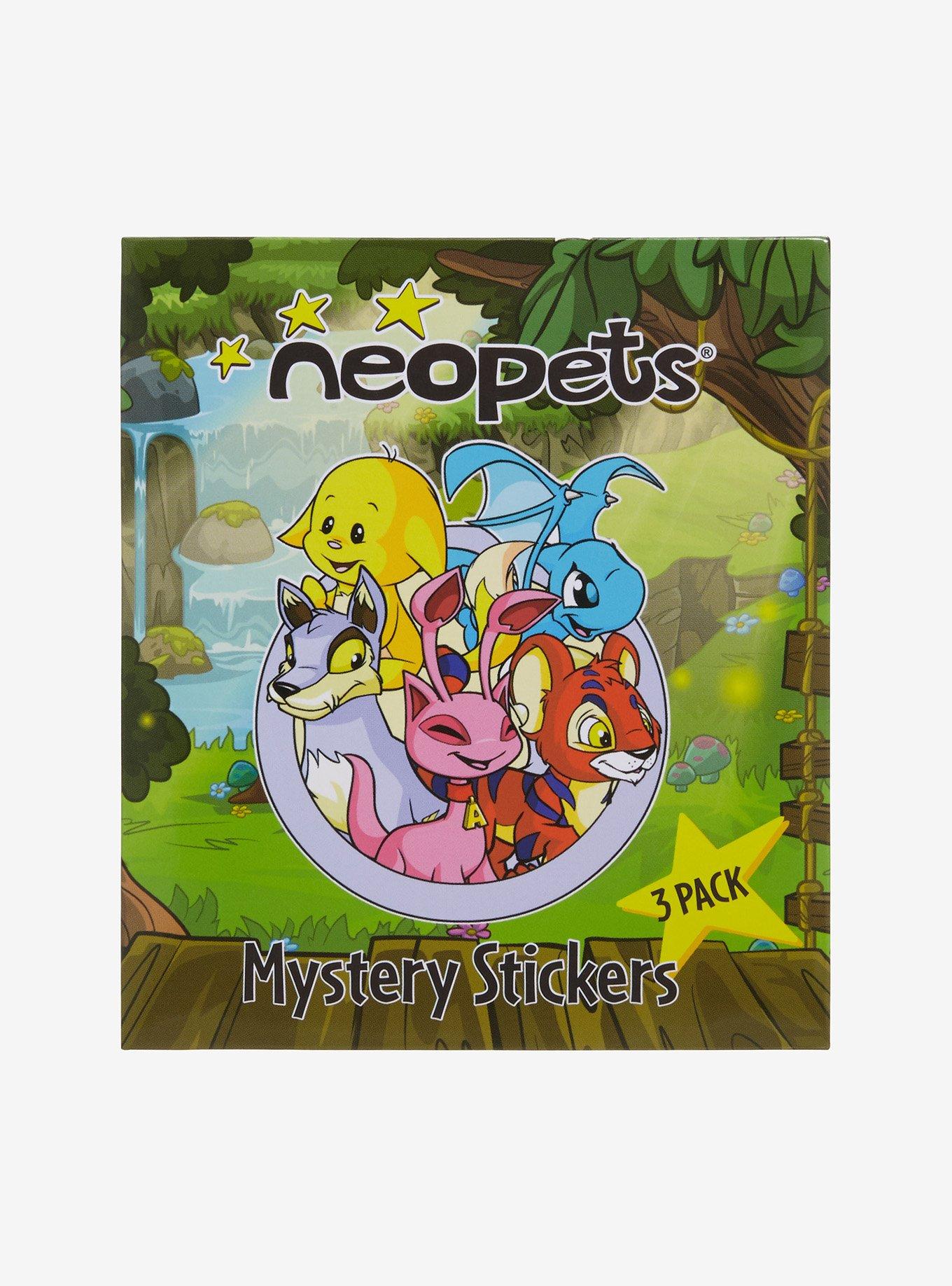 Neopets Mystery Sticker Set, , hi-res