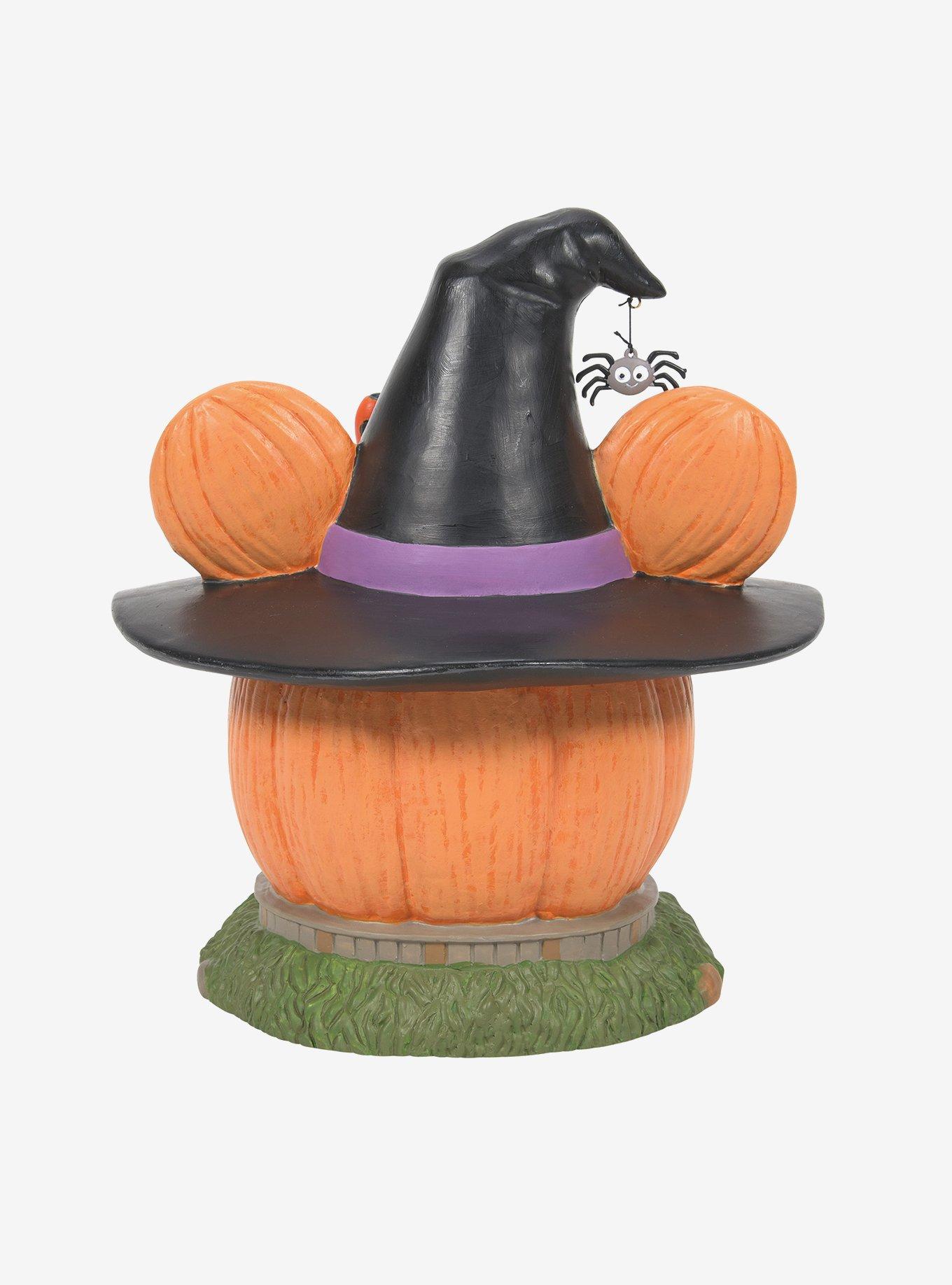 Department 56 Disney Minnie Mouse Witchy Light-Up Pumpkin House