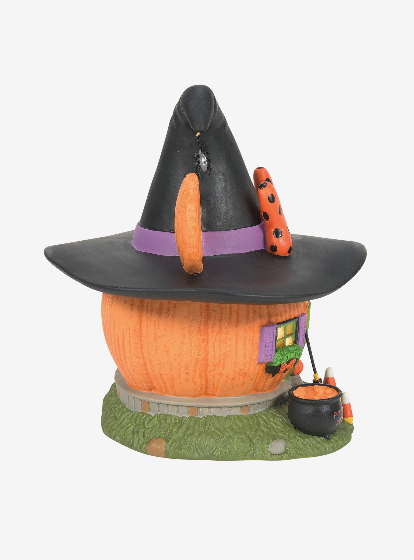 Department 56 Disney Minnie Mouse Witchy Light-Up Pumpkin House, , alternate