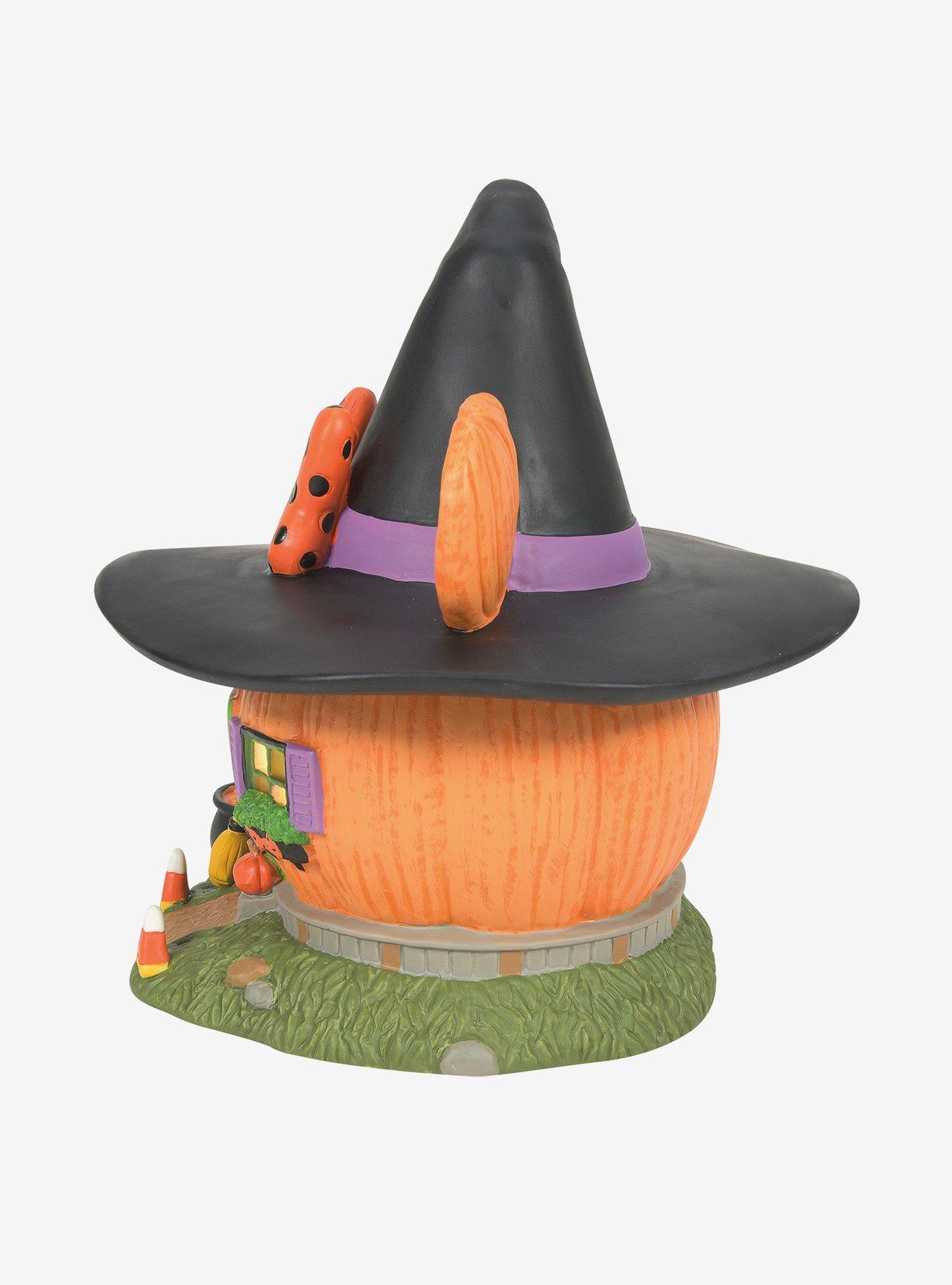 Department 56 Disney Minnie Mouse Witchy Light-Up Pumpkin House, , alternate