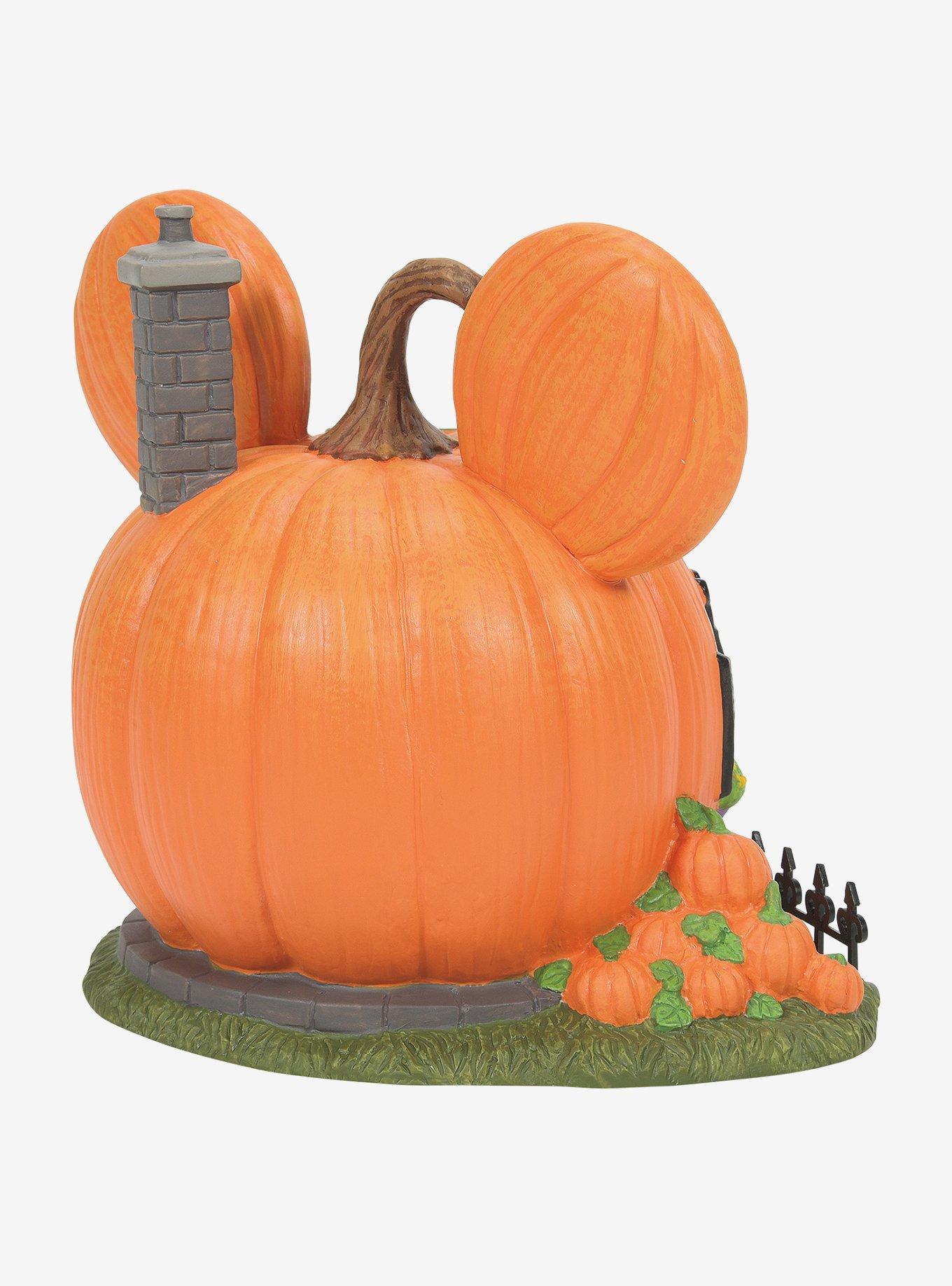 Department 56 Disney Mickey Mouse Light-Up Pumpkin House