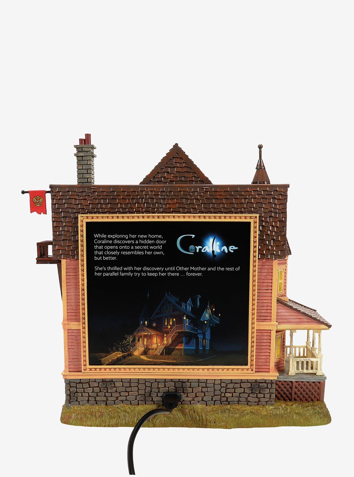 Department 56 Coraline Pink Palace Light-Up House