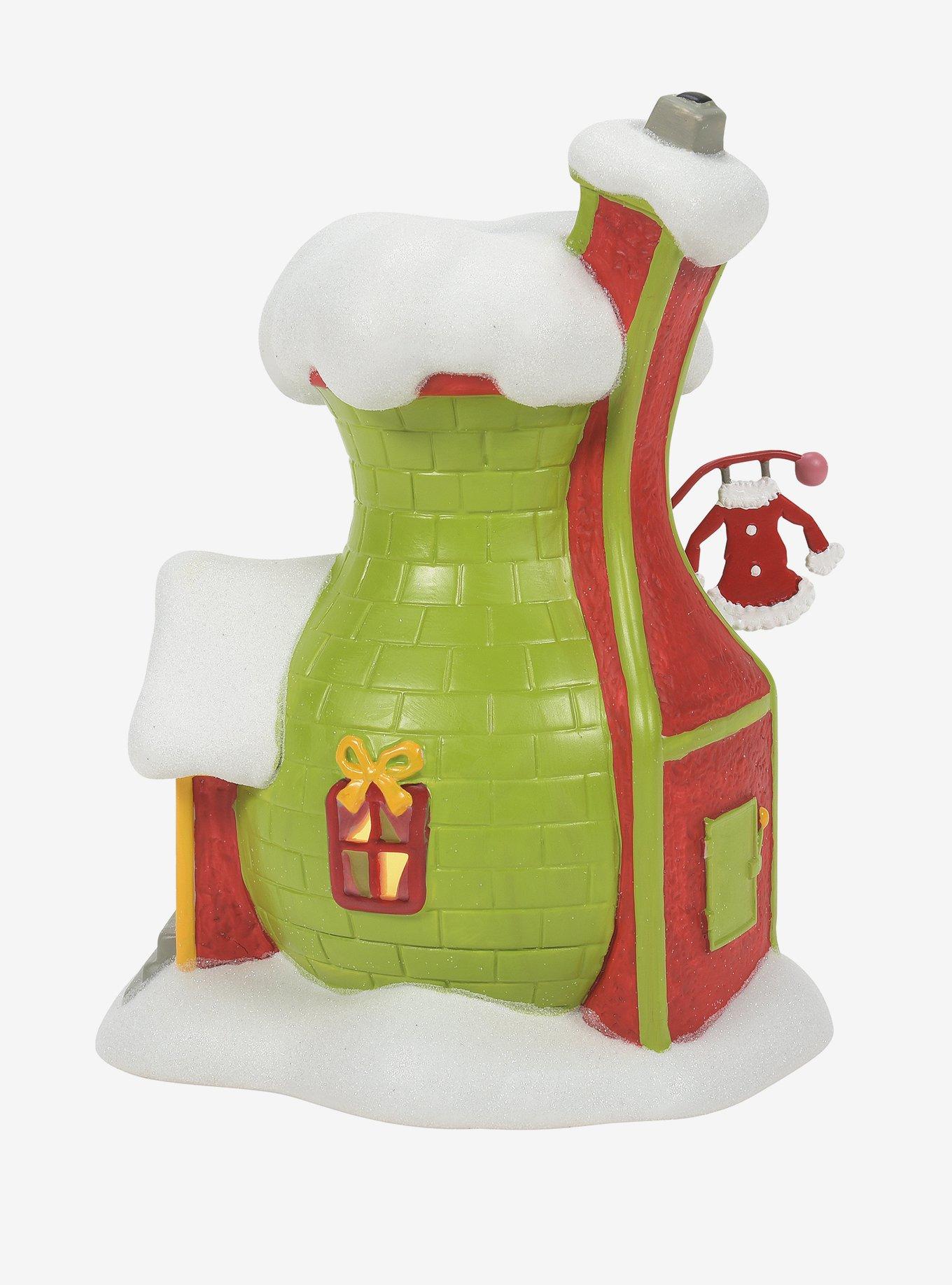Department 56 How the Grinch Stole Christmas Light-Up Santy Suit Shoppe, , alternate