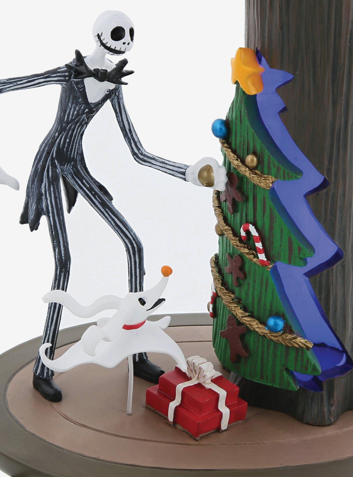 Department 56 Disney The Nightmare Before Christmas Jack & Christmas Town Door Light-Up Figure, , hi-res