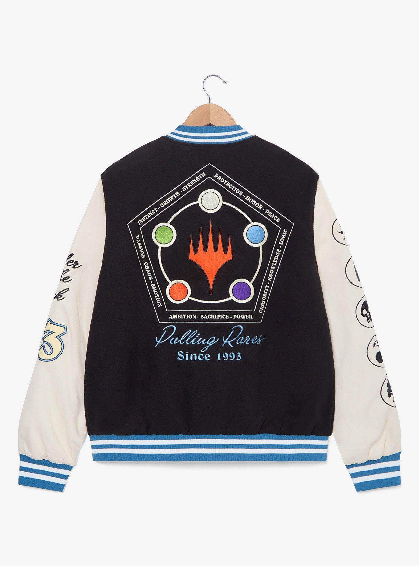Magic: The Gathering Icons Varsity Jacket - BoxLunch Exclusive, , hi-res