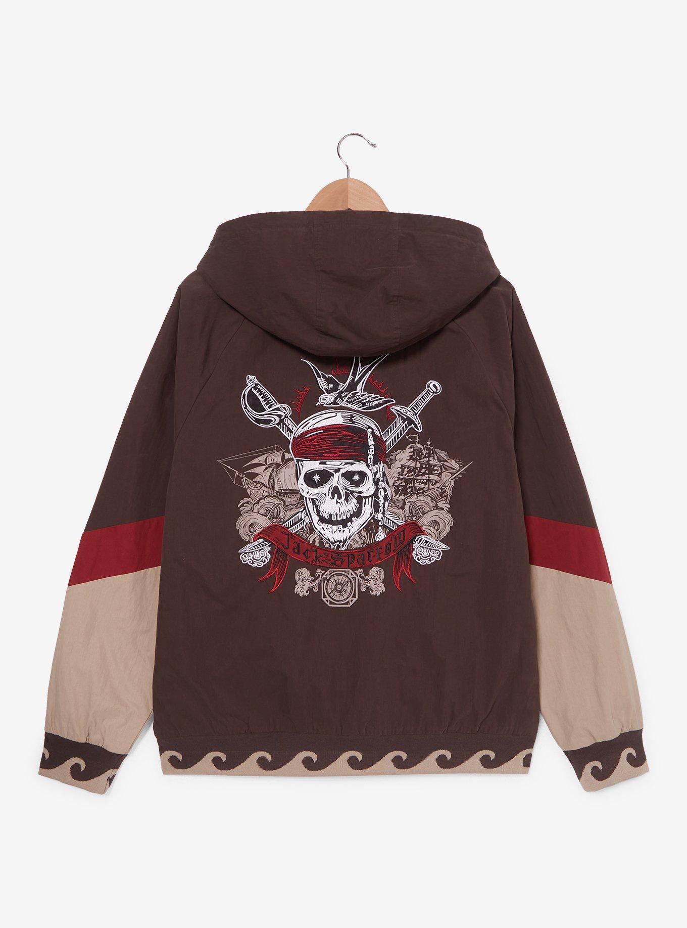 Disney The Pirates of the Caribbean Jack Sparrow Windbreaker - BoxLunch Exclusive, , hi-res