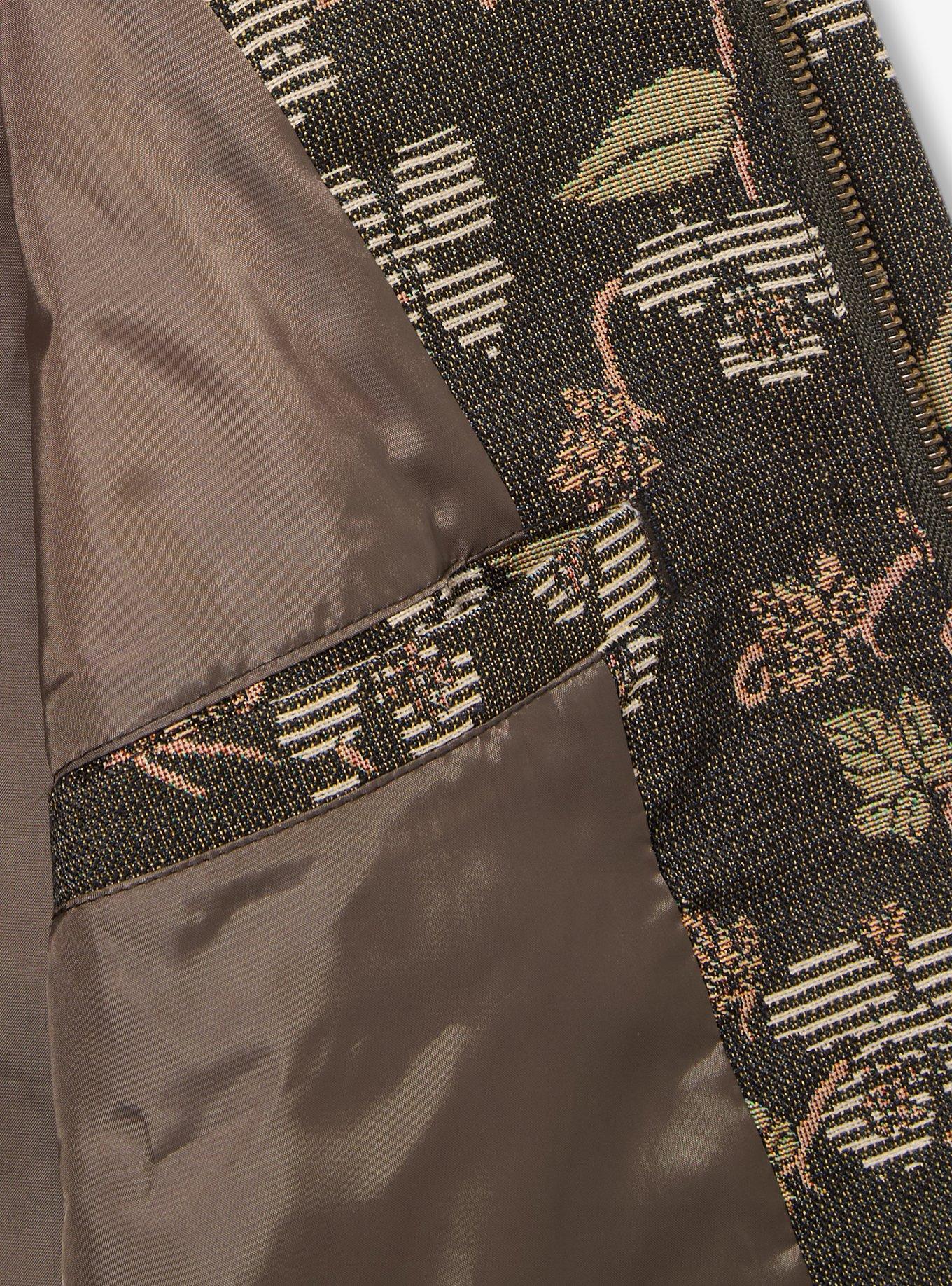 Over the Garden Wall Floral Woven Jacket - BoxLunch Exclusive, GREEN, alternate