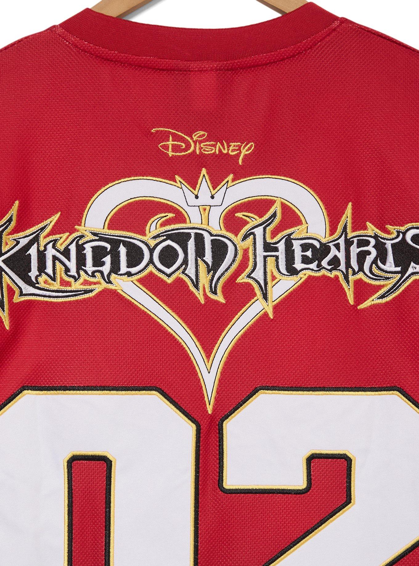 Disney Kingdom Hearts Hockey Jersey — BoxLunch Exclusive, RED, alternate