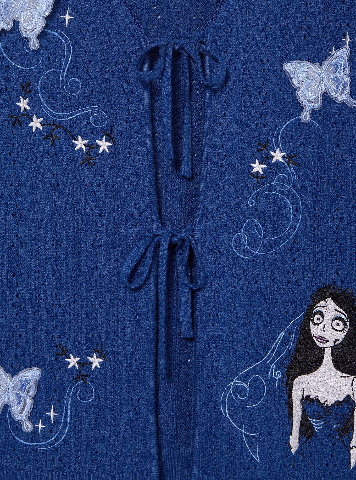 Corpse Bride Emily Butterfly Plus Cardigan — BoxLunch Exclusive