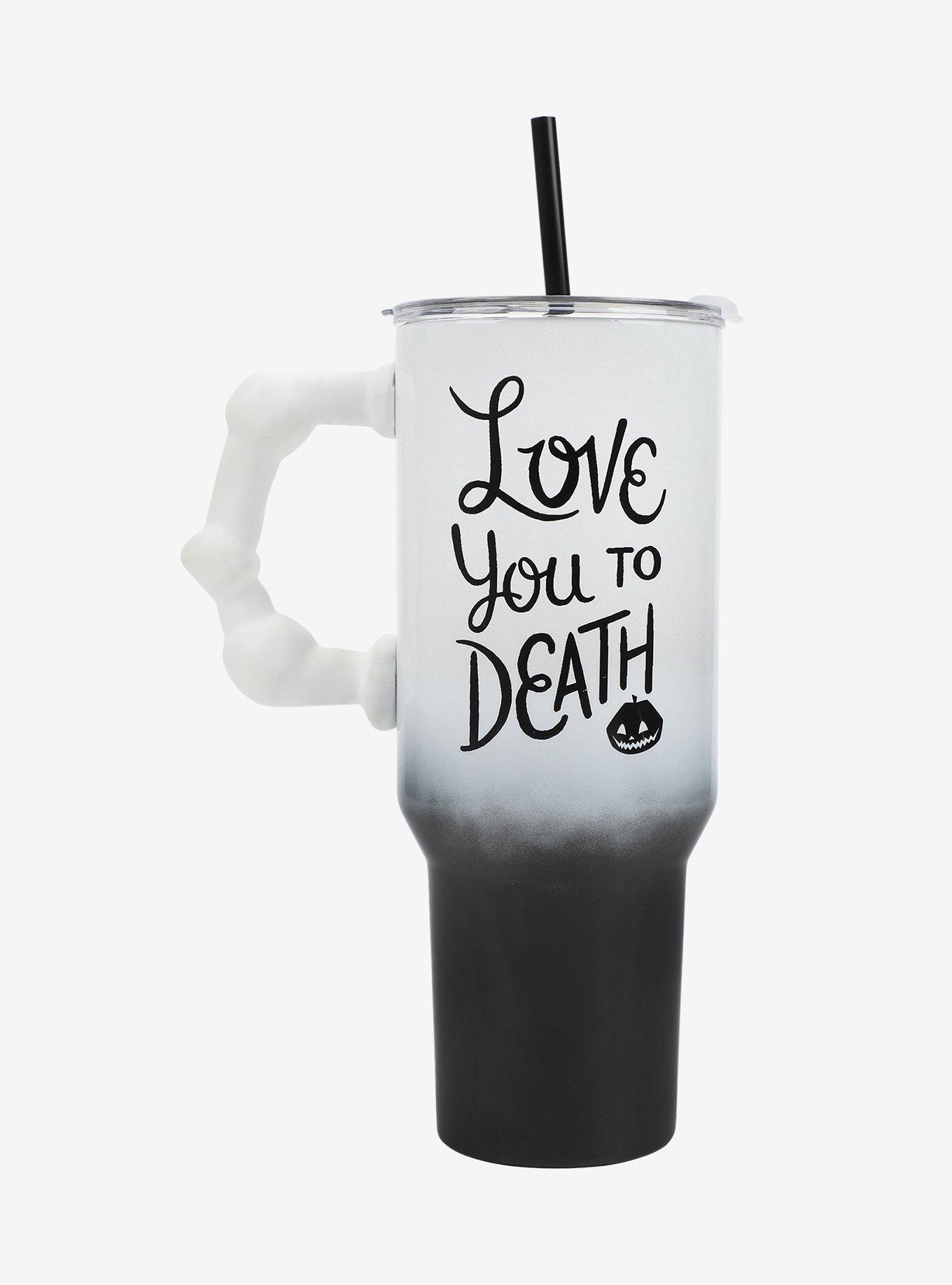 The Nightmare Before Christmas Jack & Sally Stainless Steel Travel Cup, , hi-res