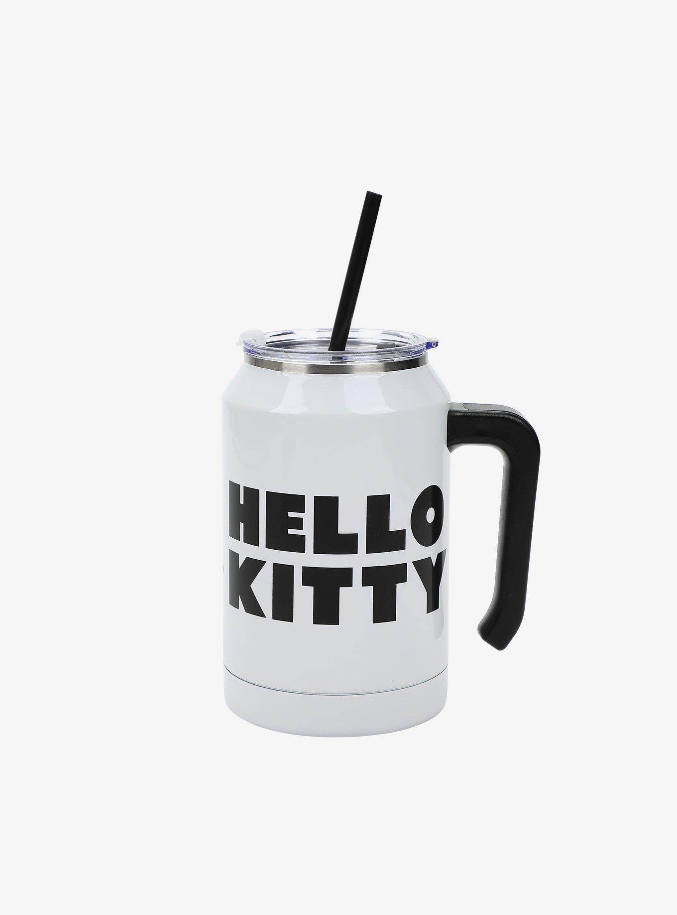 Hello Kitty Face Stainless Steel Travel Cup, , hi-res