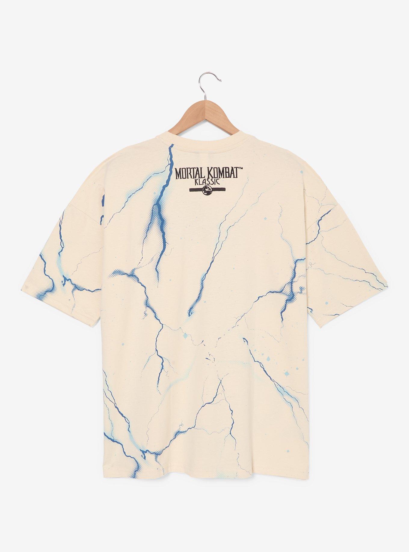 Mortal Kombat Raiden T-Shirt — BoxLunch Exclusive, , hi-res