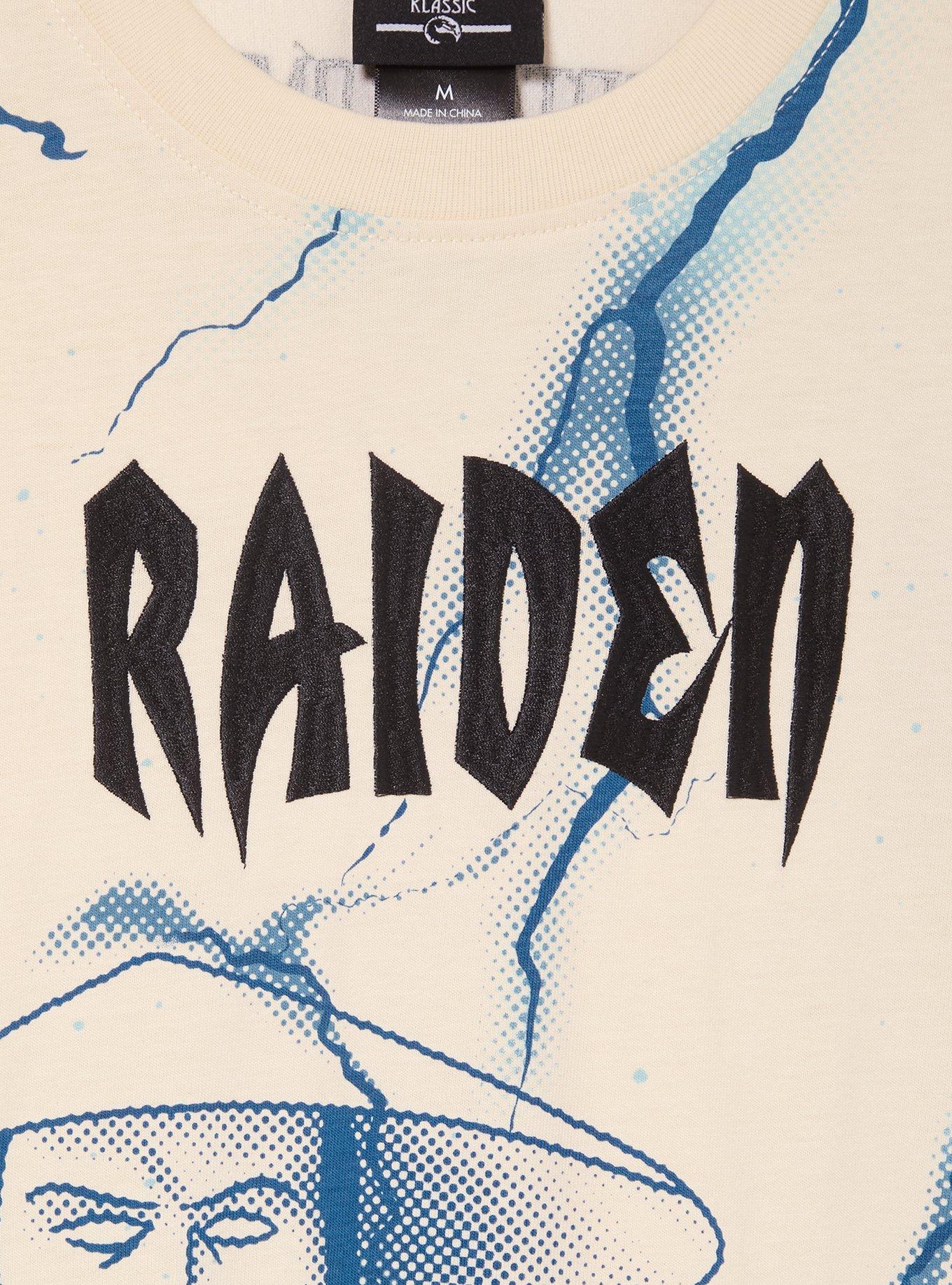 Mortal Kombat Raiden T-Shirt — BoxLunch Exclusive, , alternate