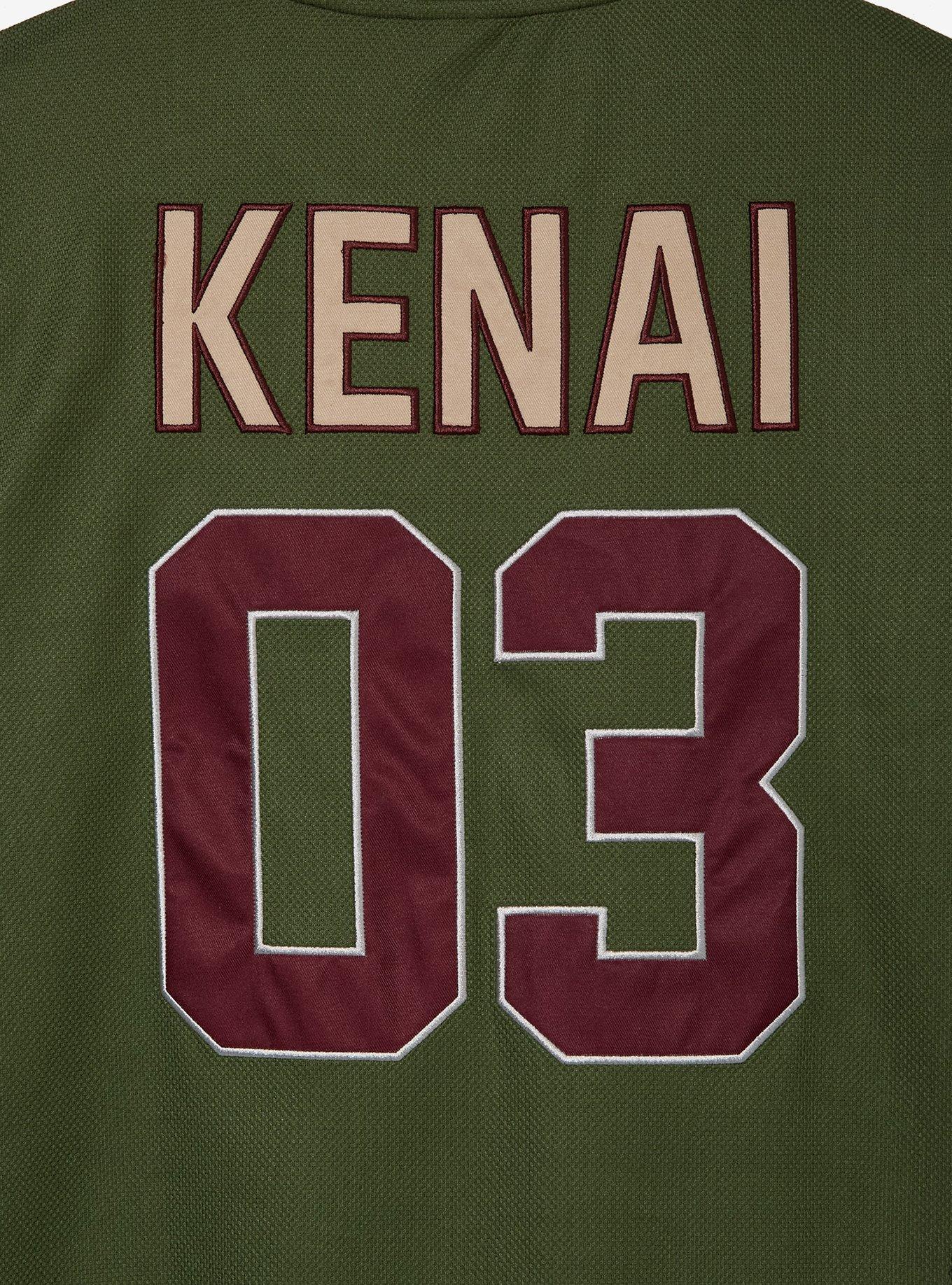 Disney Brother Bear Kenai Hockey Jersey - BoxLunch Exclusive, DARK GREEN, alternate
