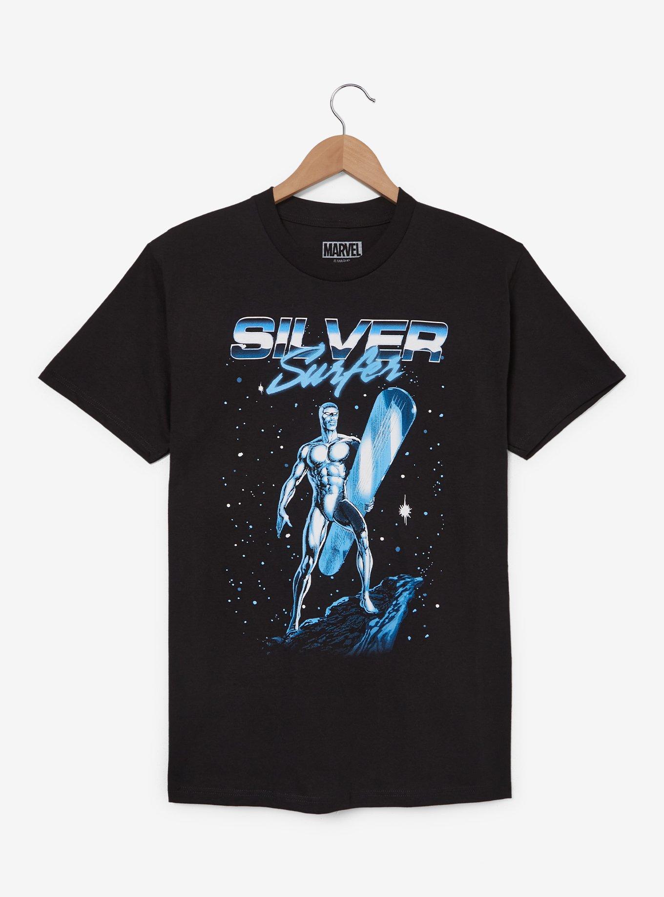 Marvel Silver Surfer Portrait T-Shirt - BoxLunch Exclusive, , hi-res