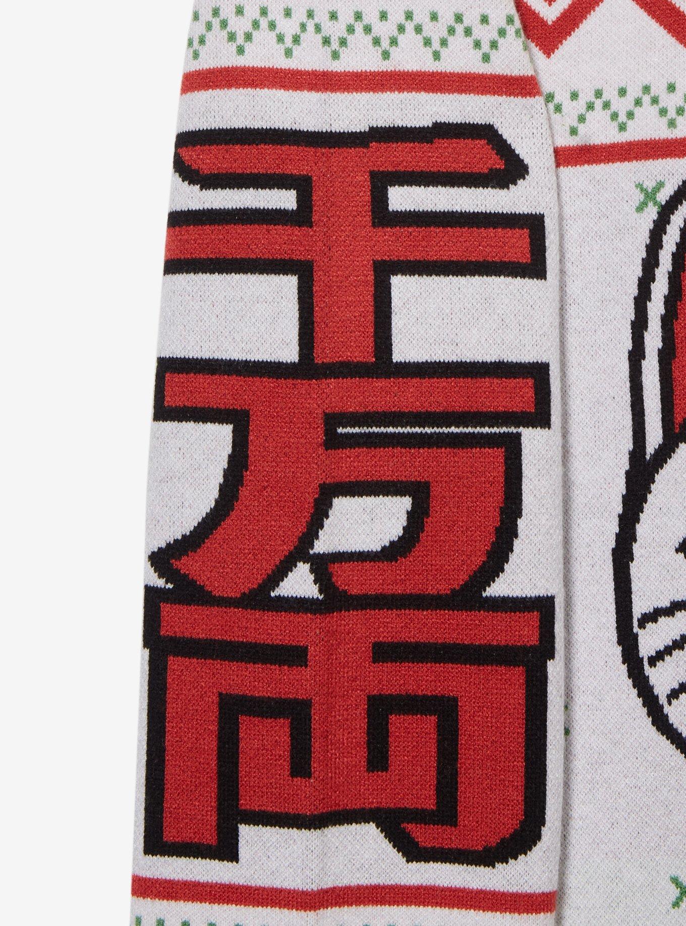 Dandadan Turbo Granny Holiday Sweater - BoxLunch Exclusive, MULTI, alternate