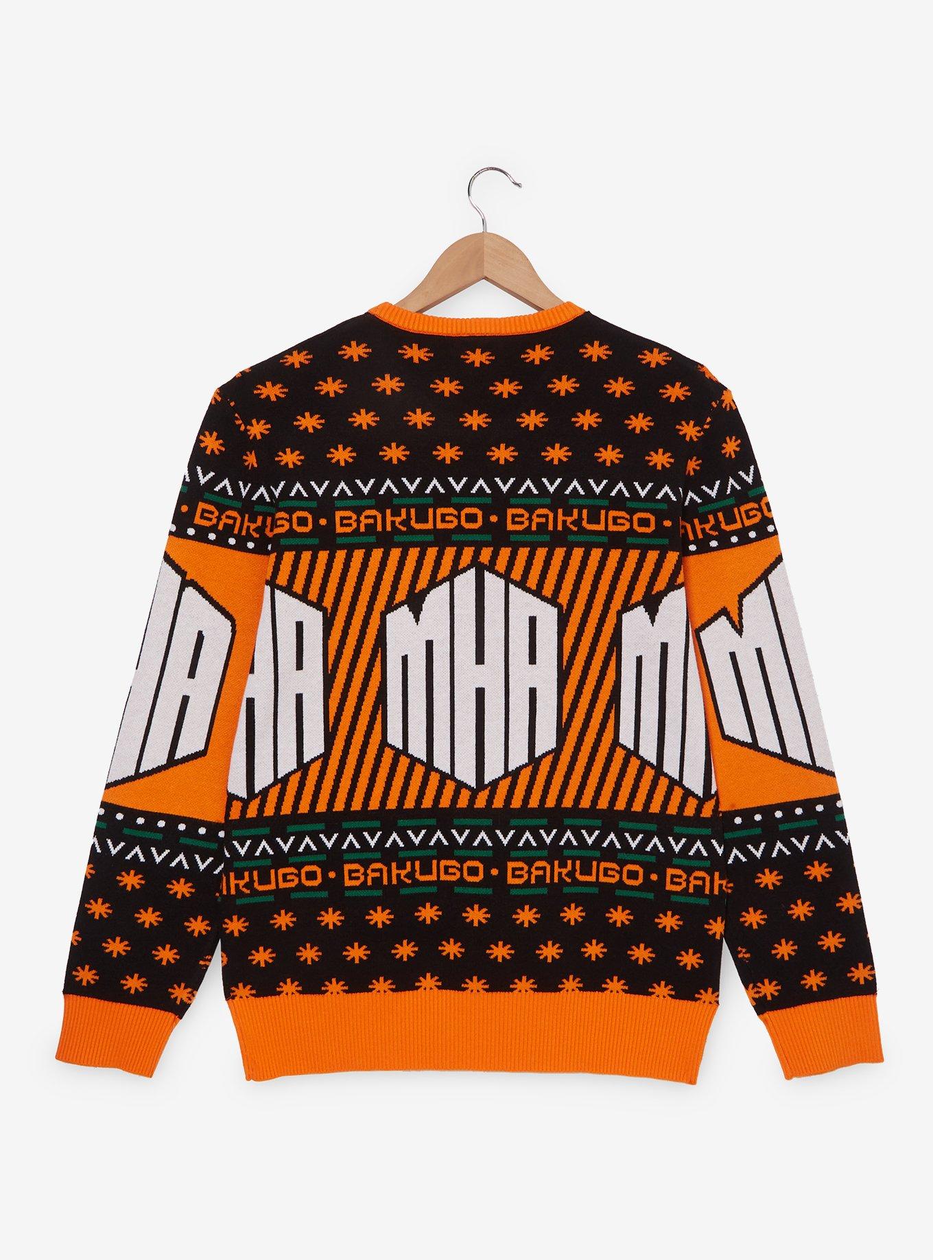 My Hero Academia Bakugo Holiday Sweater - BoxLunch Exclusive, , hi-res
