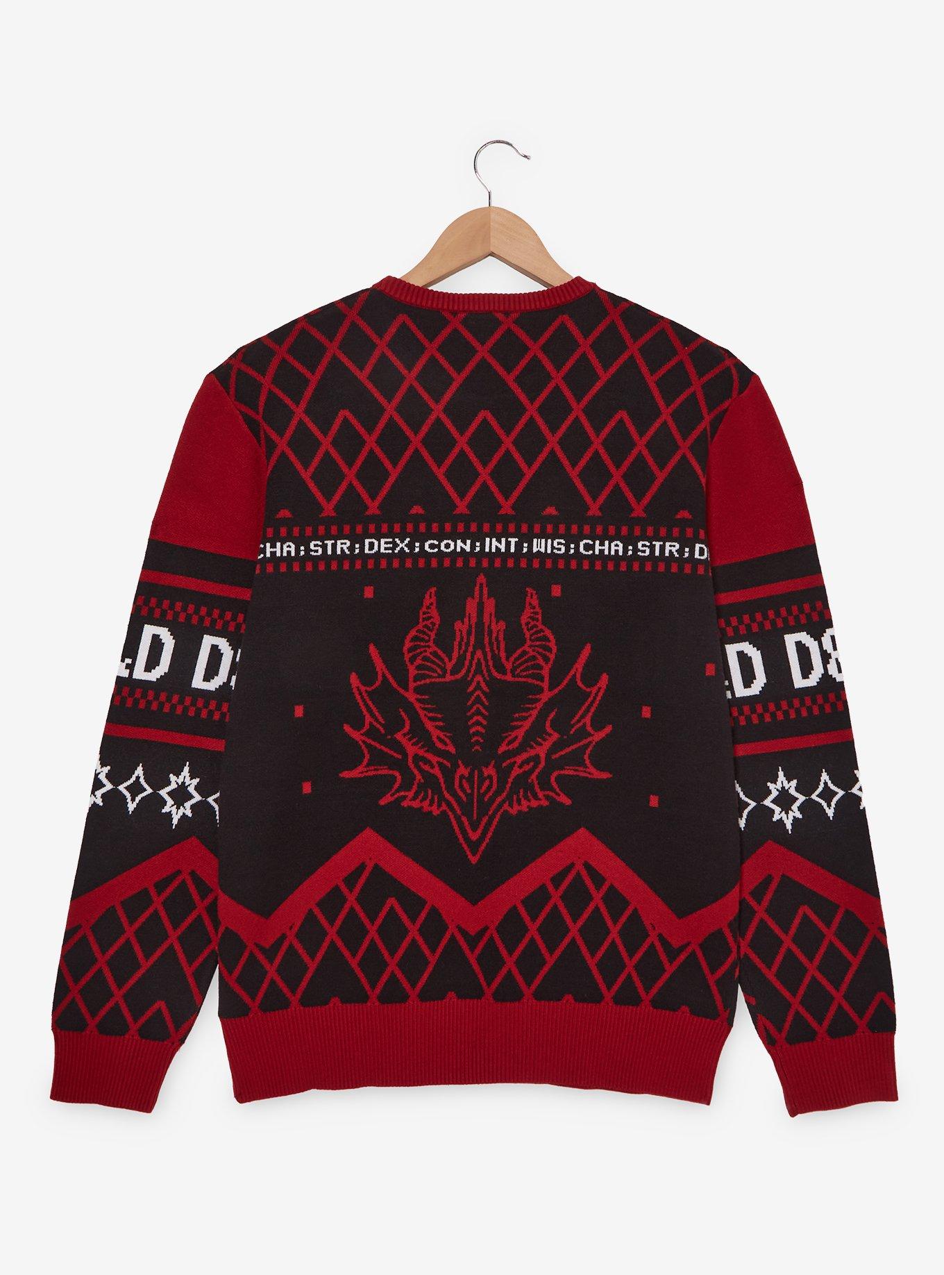 Dungeons & Dragons Holiday Sweater - BoxLunch Exclusive, , hi-res