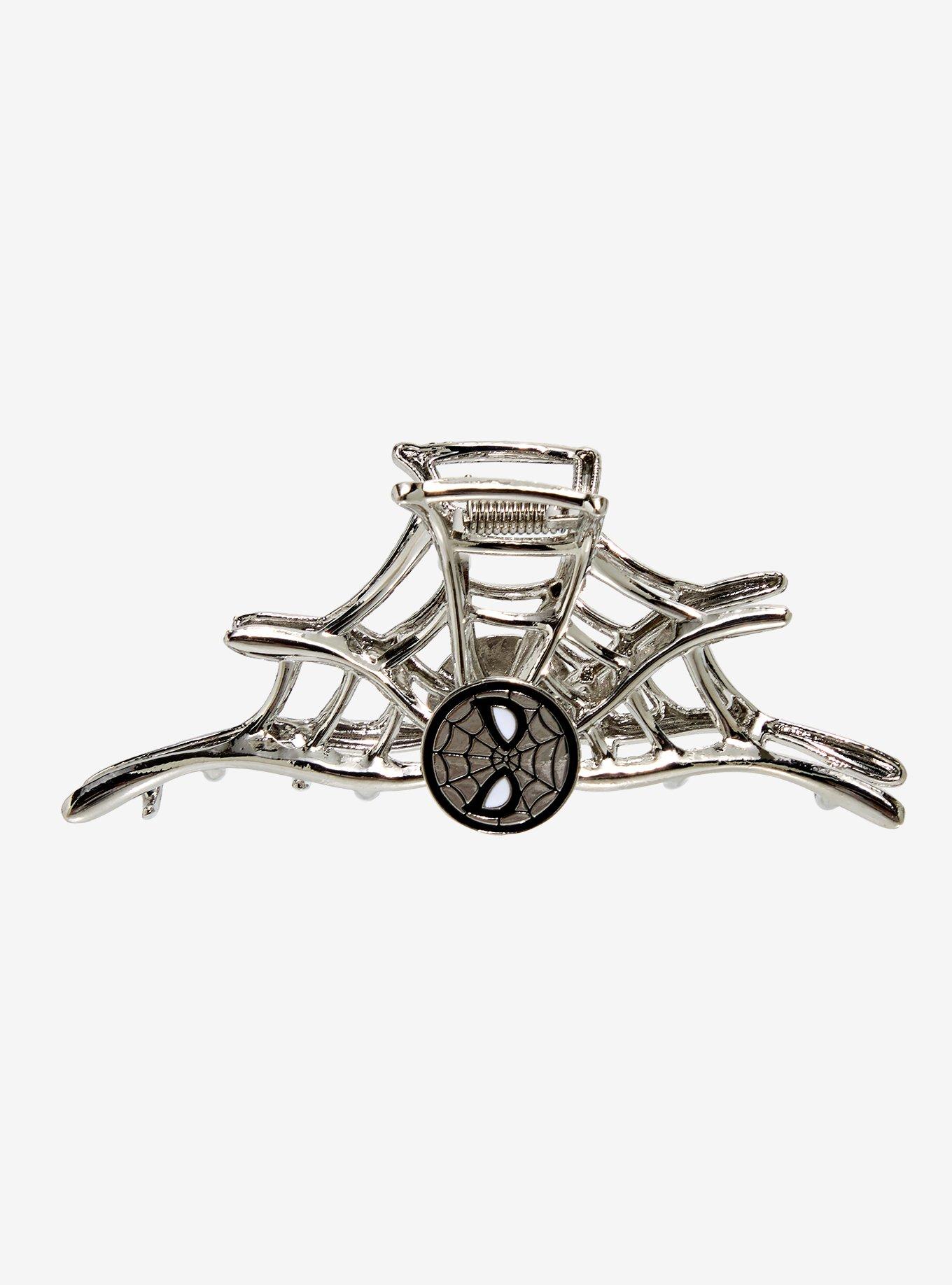 Marvel Spider-Man Webbing Figural Metal Claw Clip - BoxLunch Exclusive, , hi-res