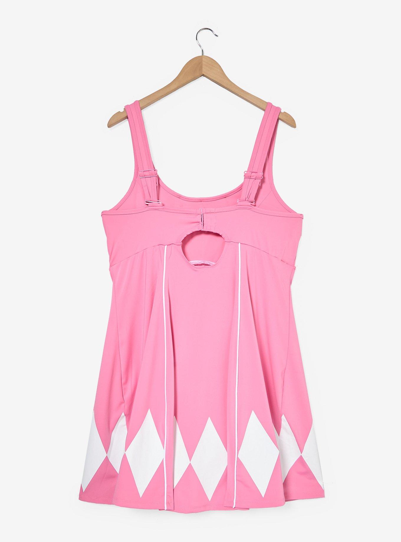 Power Rangers Pink Ranger Plus Size Active Dress — BoxLunch Exclusive, , hi-res