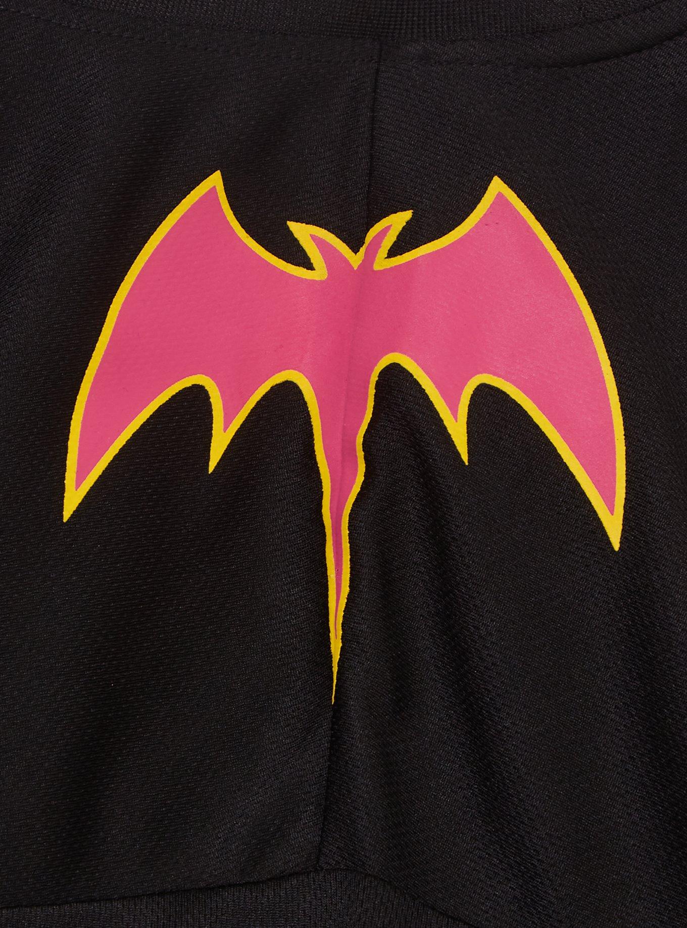 Scooby-Doo! Hex Girls Women's Cropped Football Jersey &mdash; BoxLunch Exclusive, BLACK, alternate