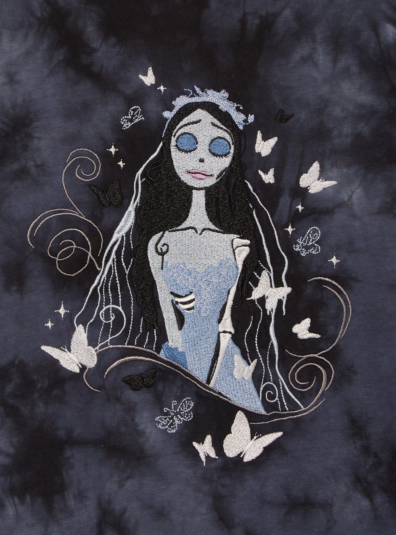 Corpse Bride Emily Tie Dye Women's T-Shirt &mdash; BoxLunch Exclusive, , hi-res