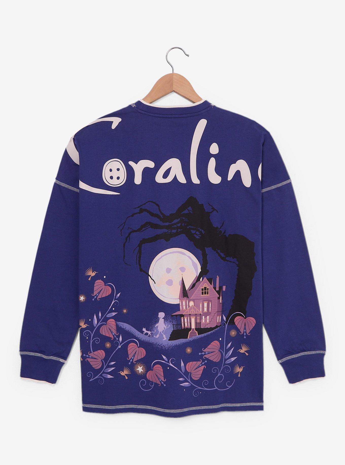 Coraline Scenic Long Sleeve T-Shirt — BoxLunch Exclusive, , hi-res