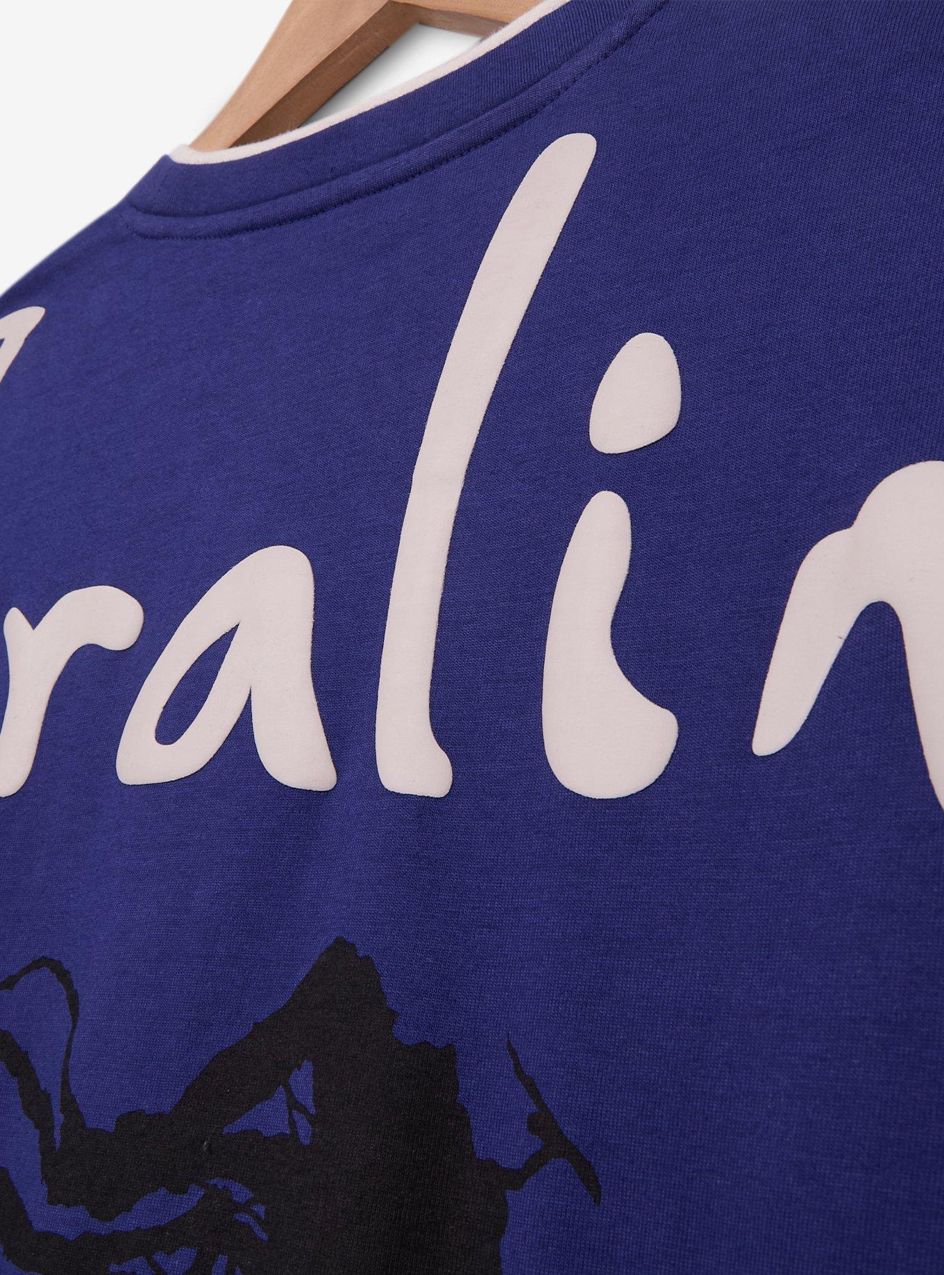 Coraline Scenic Long Sleeve T-Shirt — BoxLunch Exclusive, NAVY, alternate