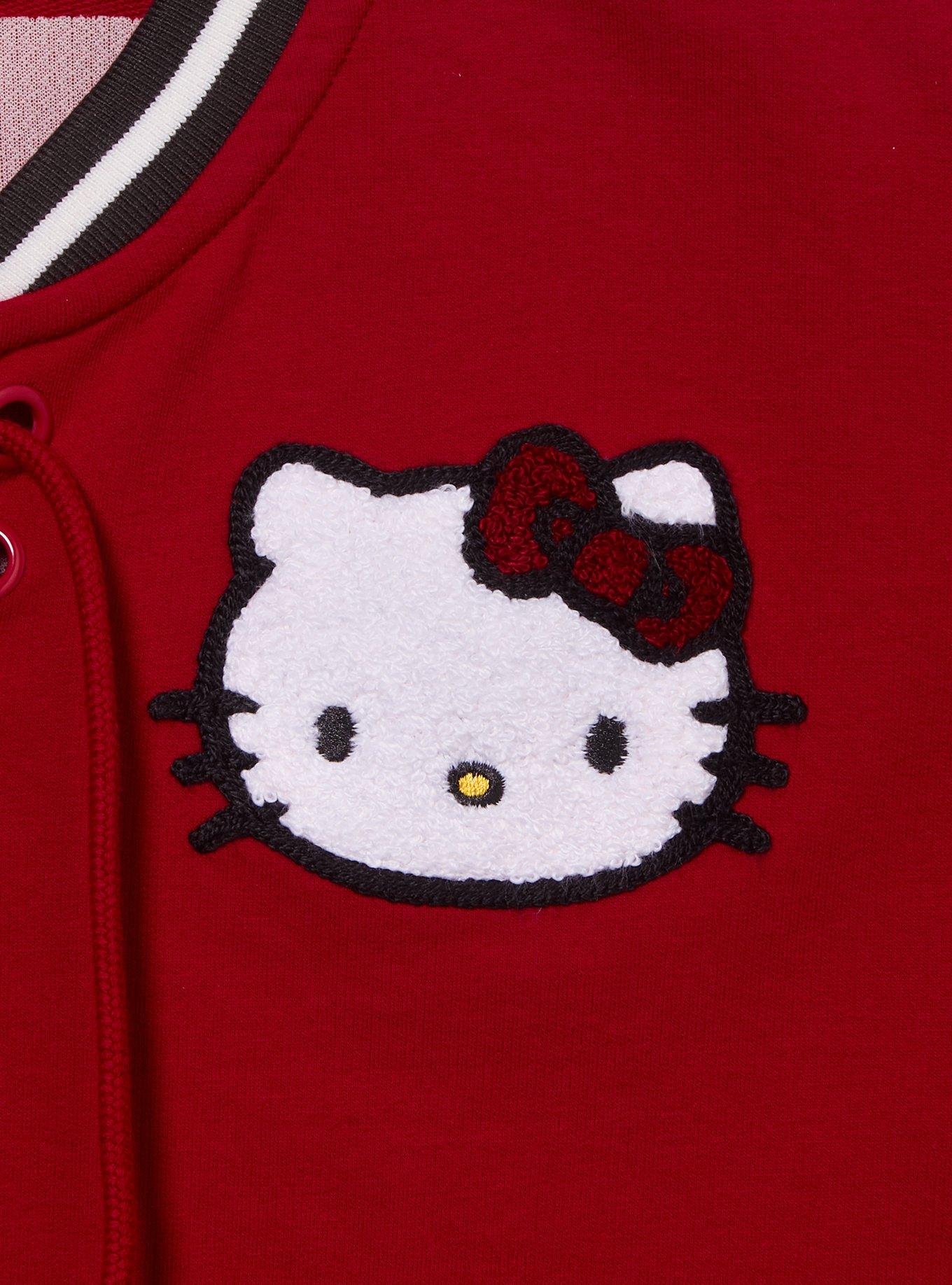 Sanrio Hello Kitty Women's Cropped Hockey Jersey, MULTI, alternate